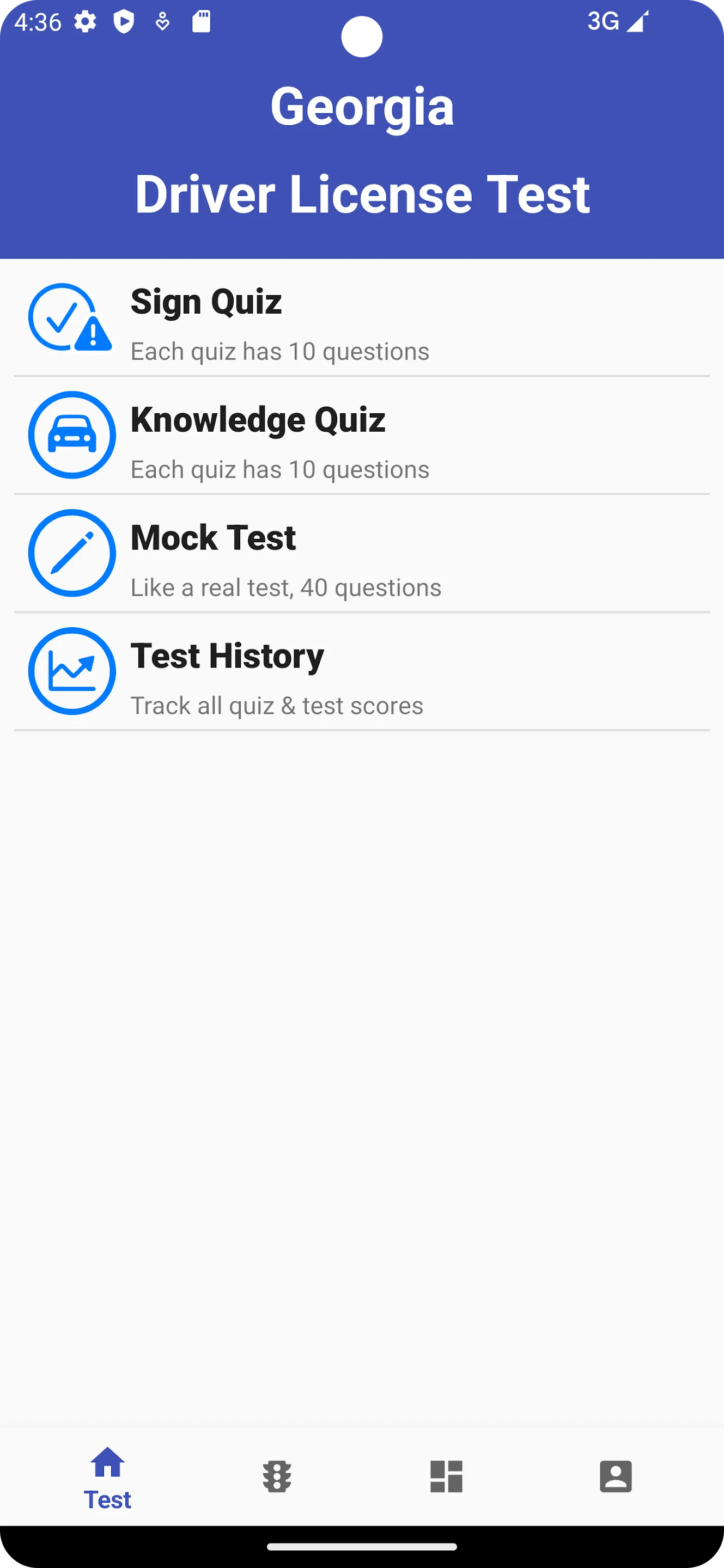 Georgia Driving Test - DMVCool | Indus Appstore | Screenshot