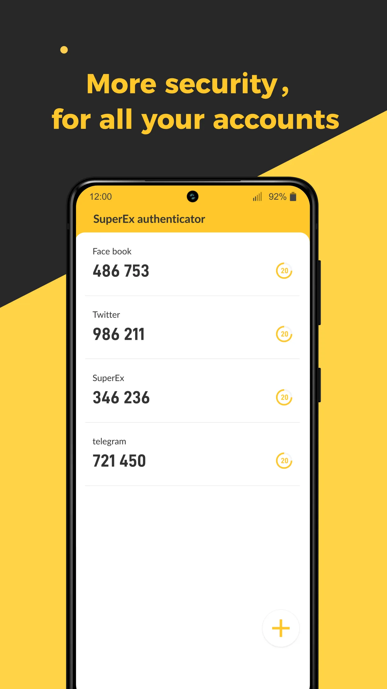 SuperEx Authenticator | Indus Appstore | Screenshot