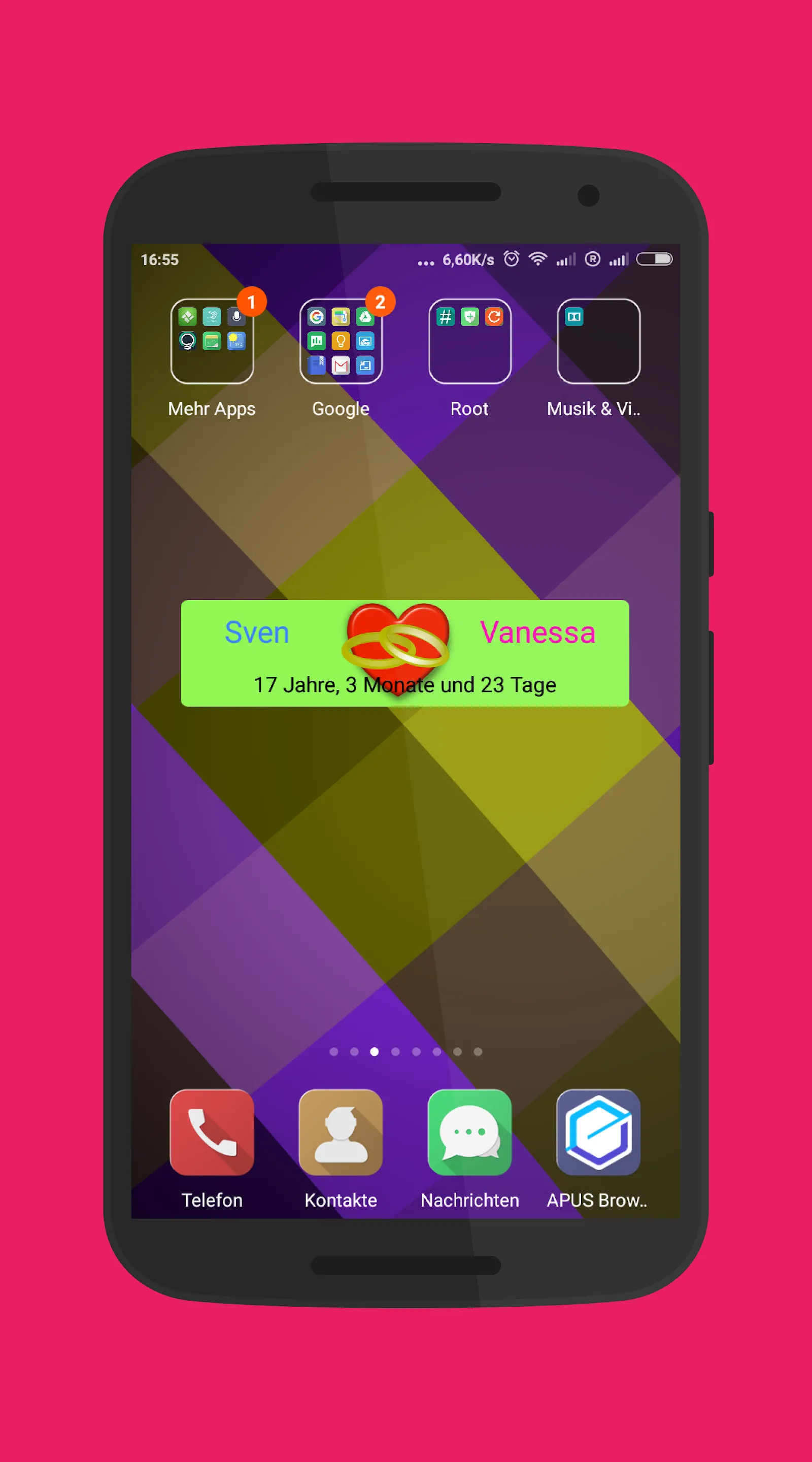 Liebes-Widget | Indus Appstore | Screenshot