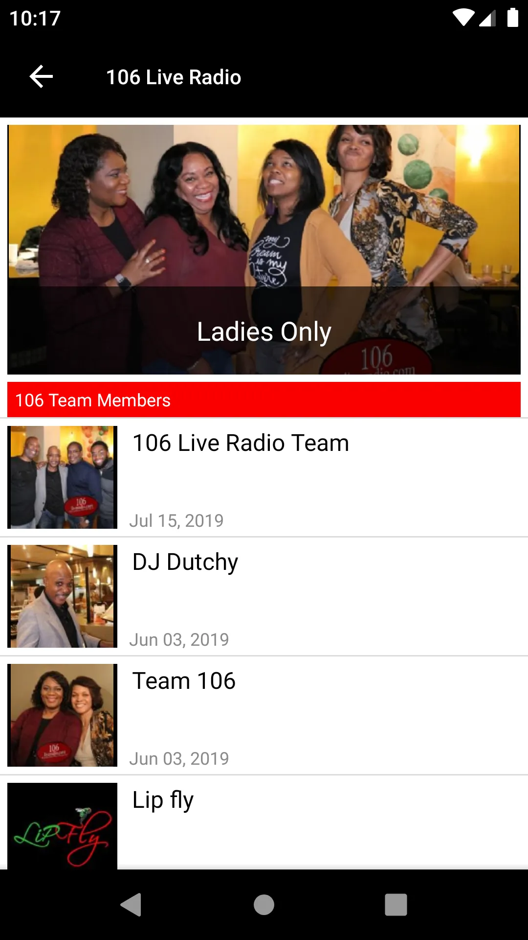 106 Live Radio | Indus Appstore | Screenshot