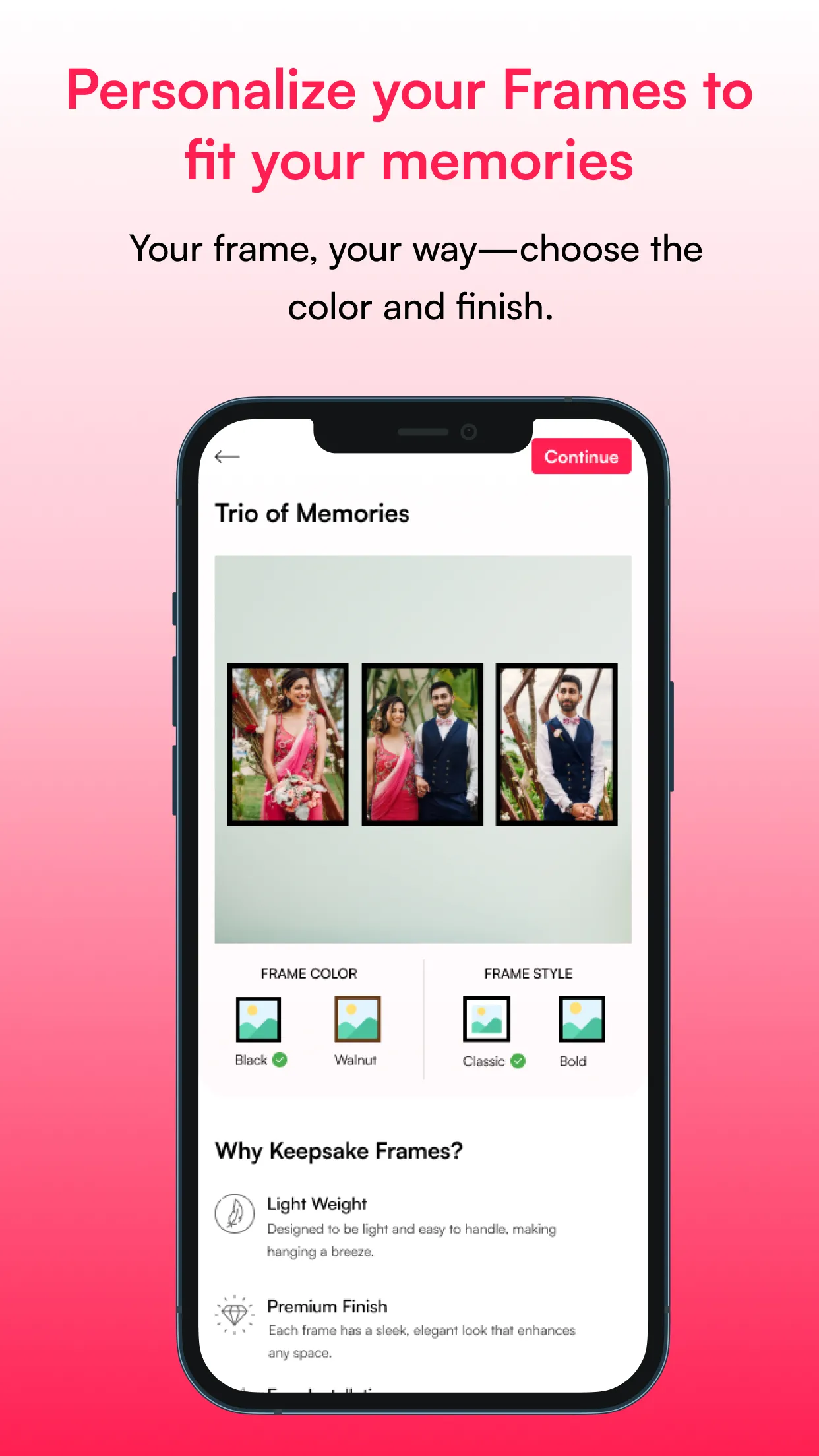 Keepsake: Photobooks & Frames | Indus Appstore | Screenshot