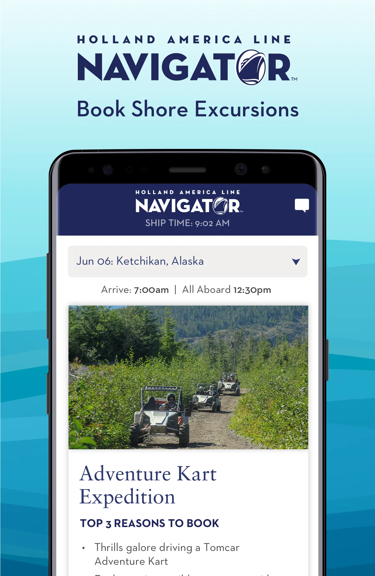 Holland America Line Navigator | Indus Appstore | Screenshot