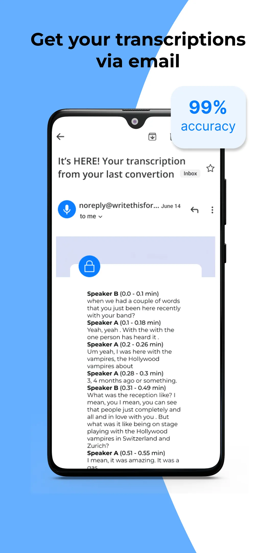 Audio Convert Text Transcribe | Indus Appstore | Screenshot