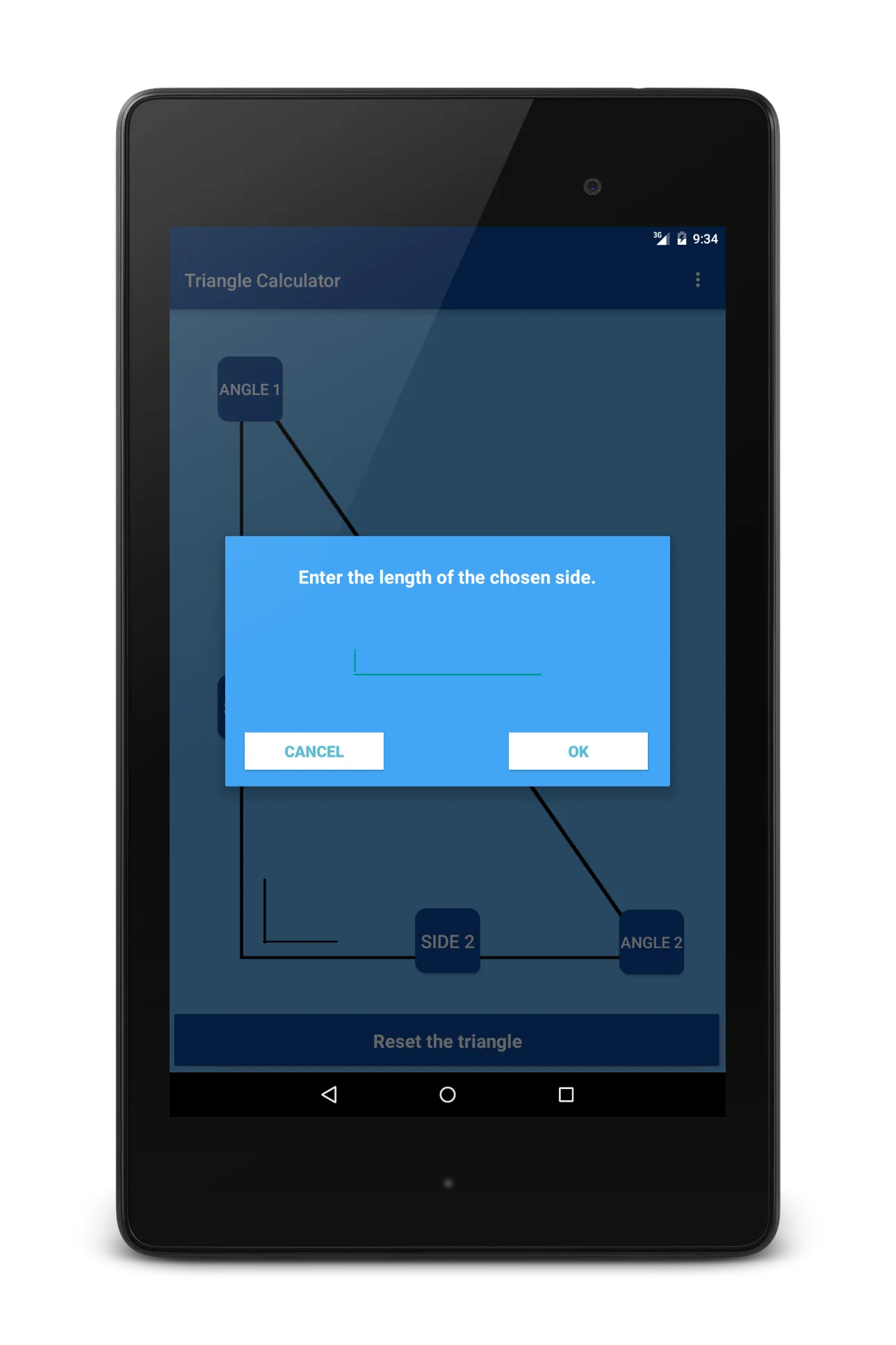 Triangle Calculator | Indus Appstore | Screenshot