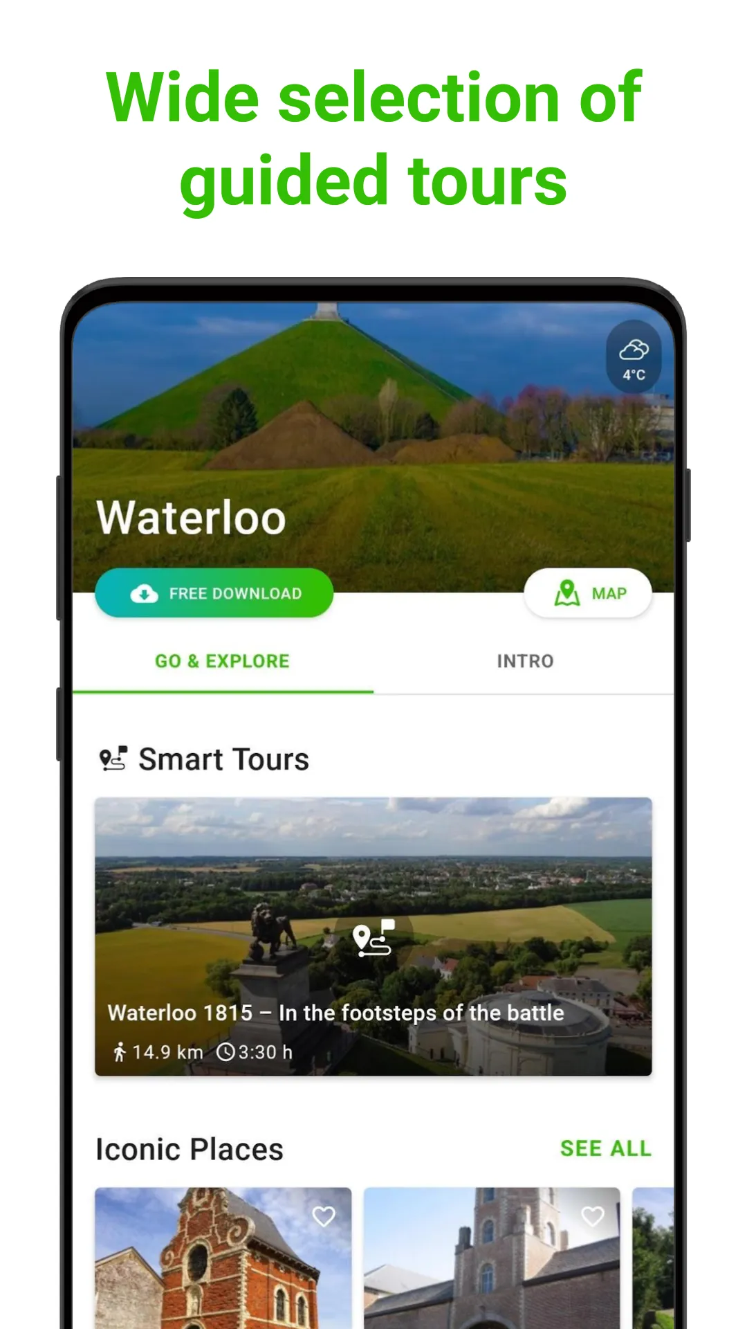 Waterloo Tour Guide:SmartGuide | Indus Appstore | Screenshot