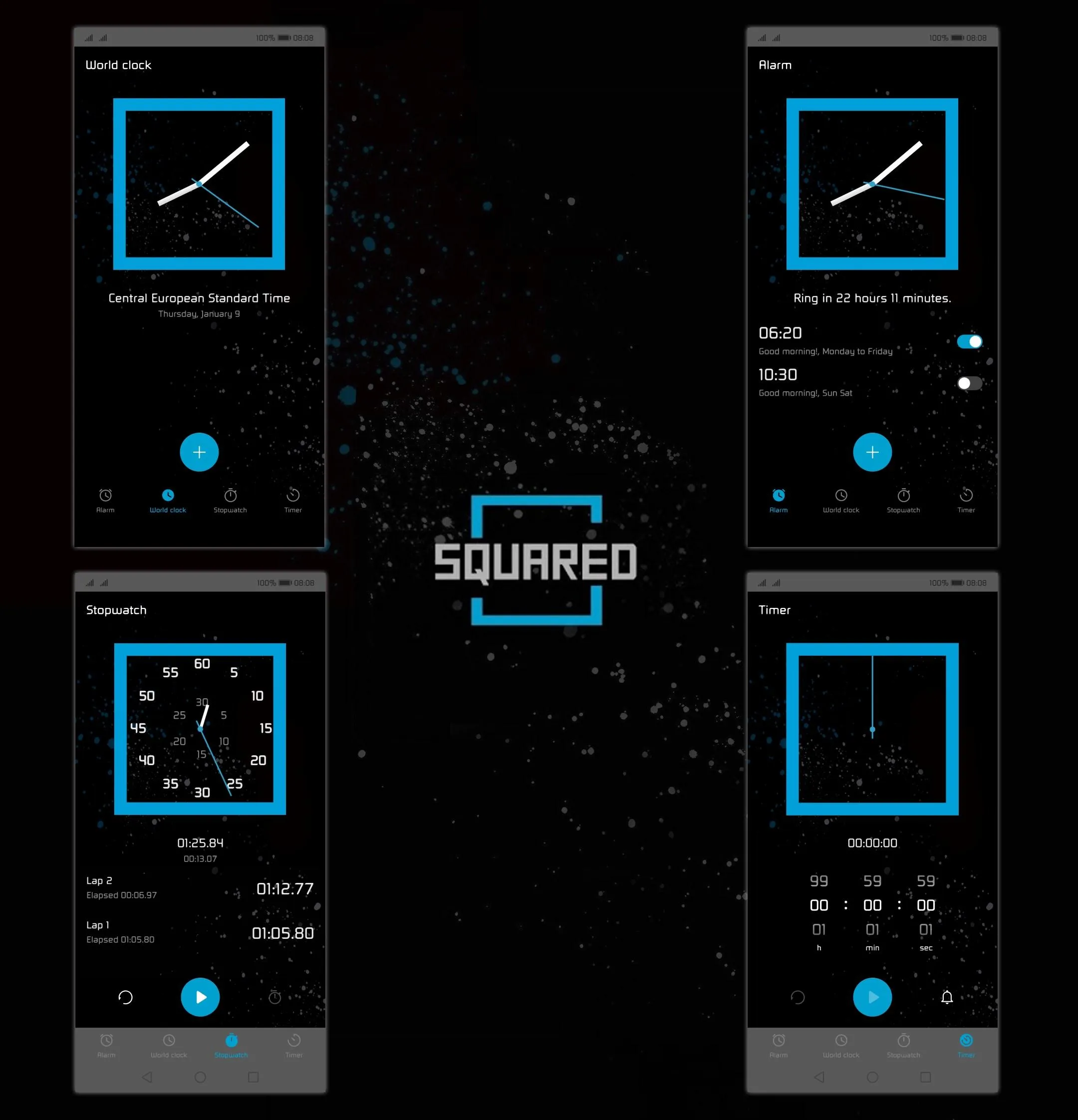 [EMUI 9.1]Squared Theme | Indus Appstore | Screenshot