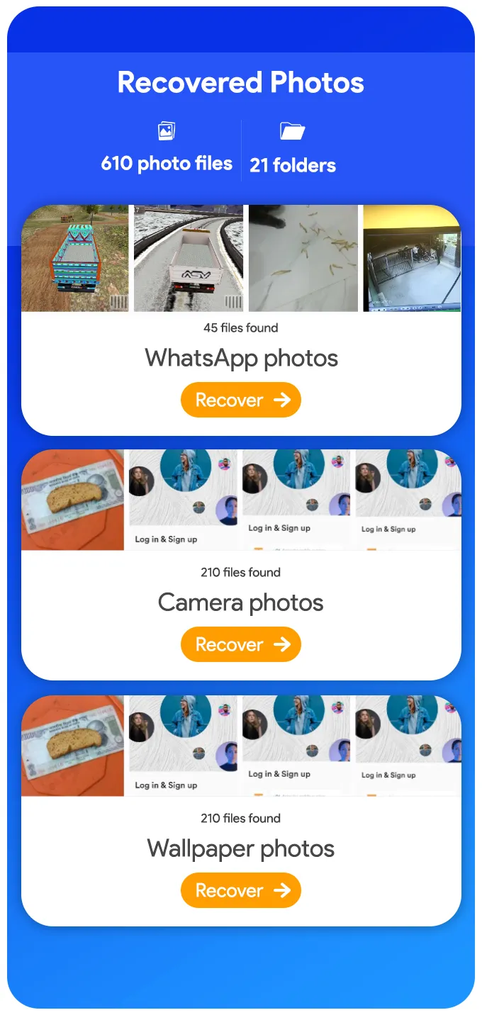 Deleted Photos Recovery App | Indus Appstore | Screenshot