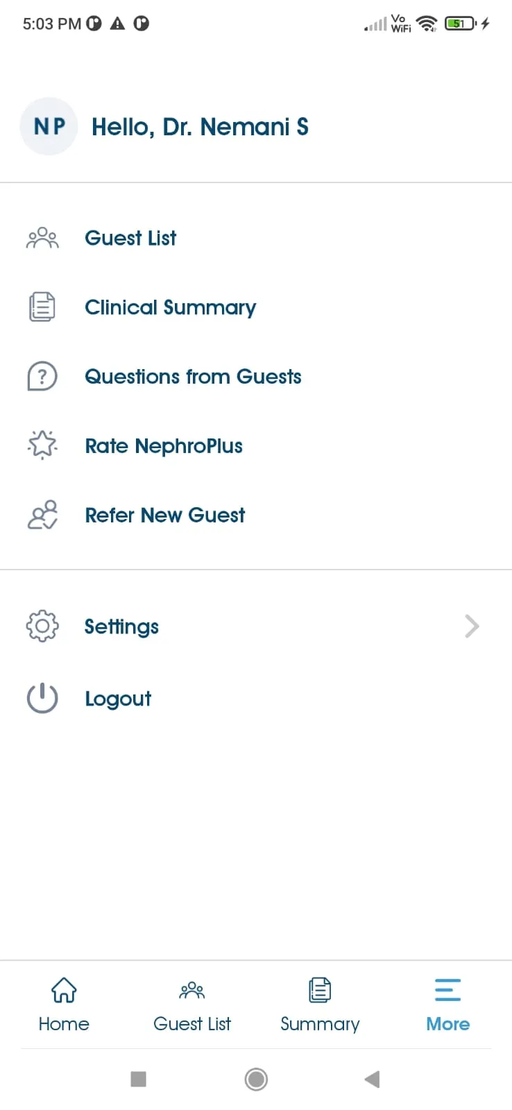 NephroPlus Rx | Indus Appstore | Screenshot