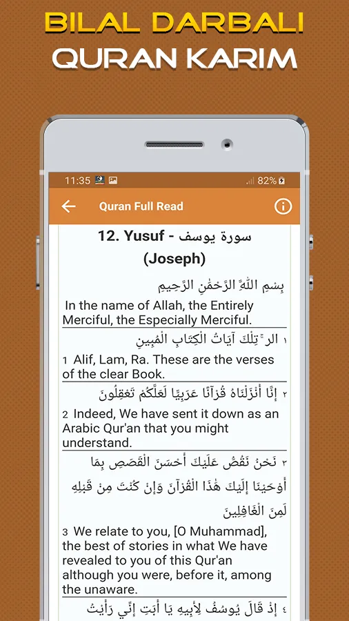 Quran Majeed Bilal Darbali | Indus Appstore | Screenshot