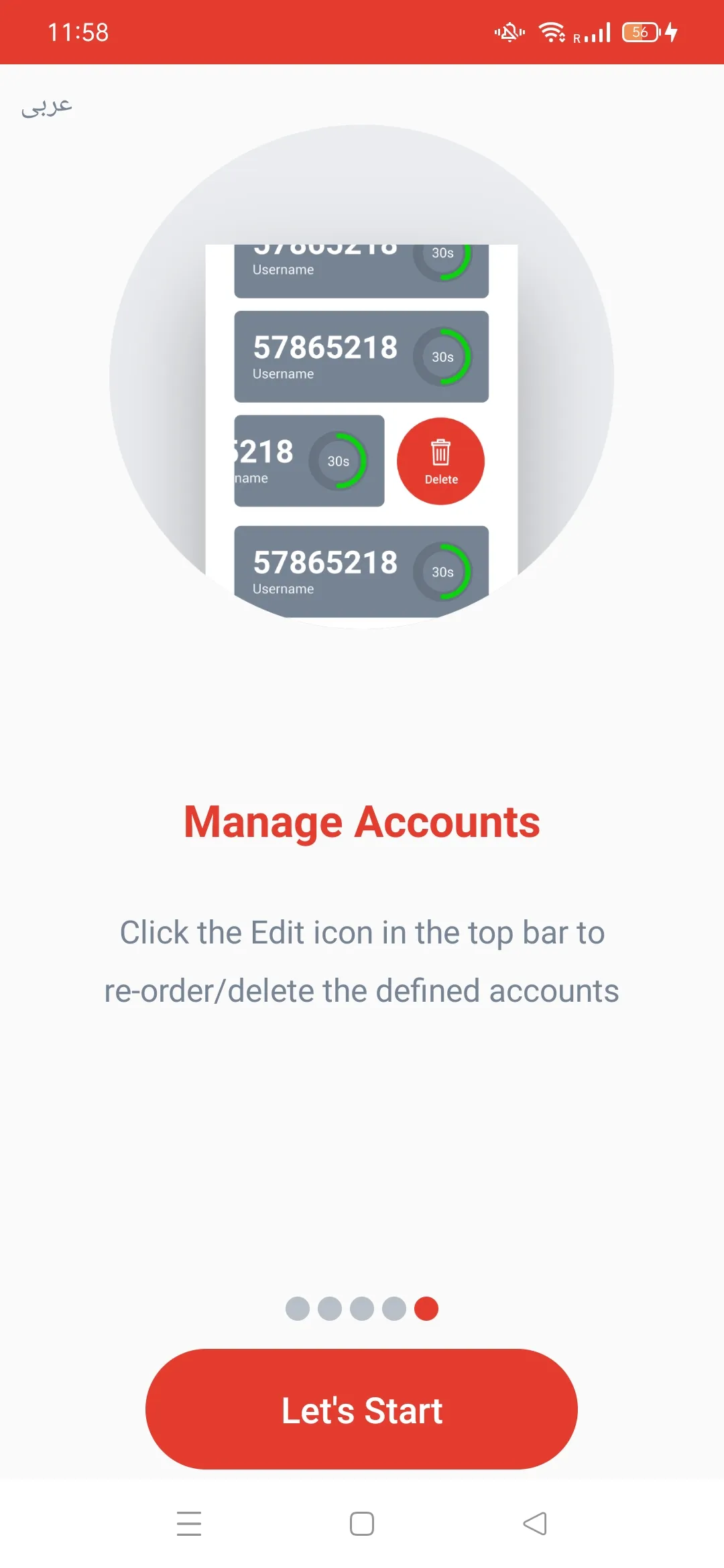 mPass Authenticator | Indus Appstore | Screenshot