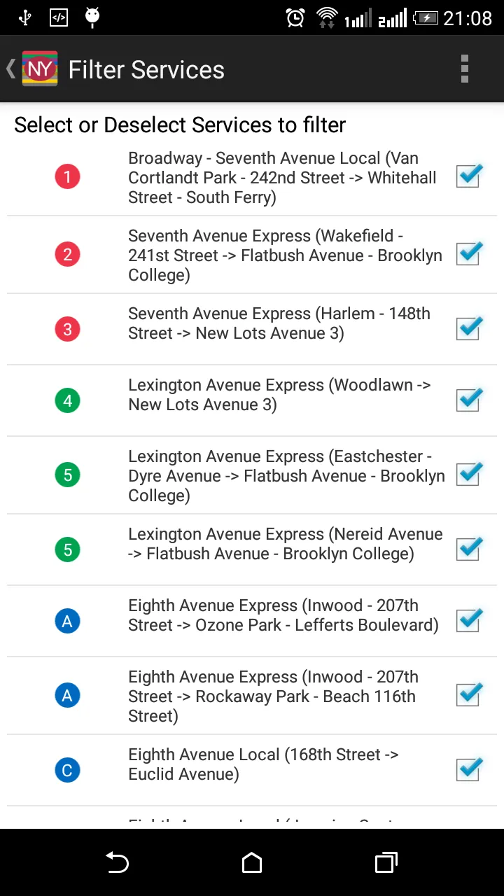 New York Subway Route Planner | Indus Appstore | Screenshot