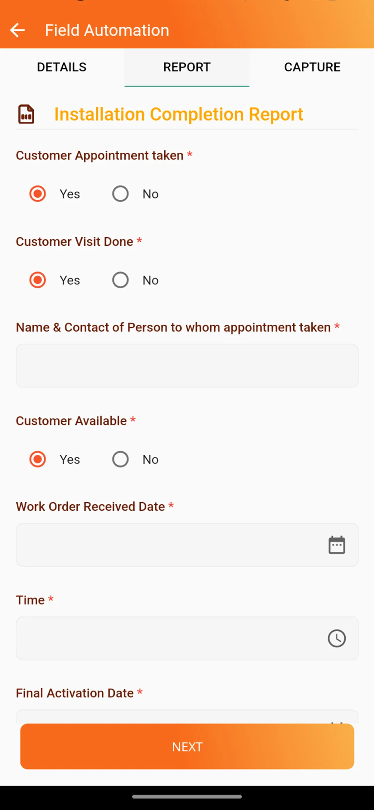 Field Automation | Indus Appstore | Screenshot