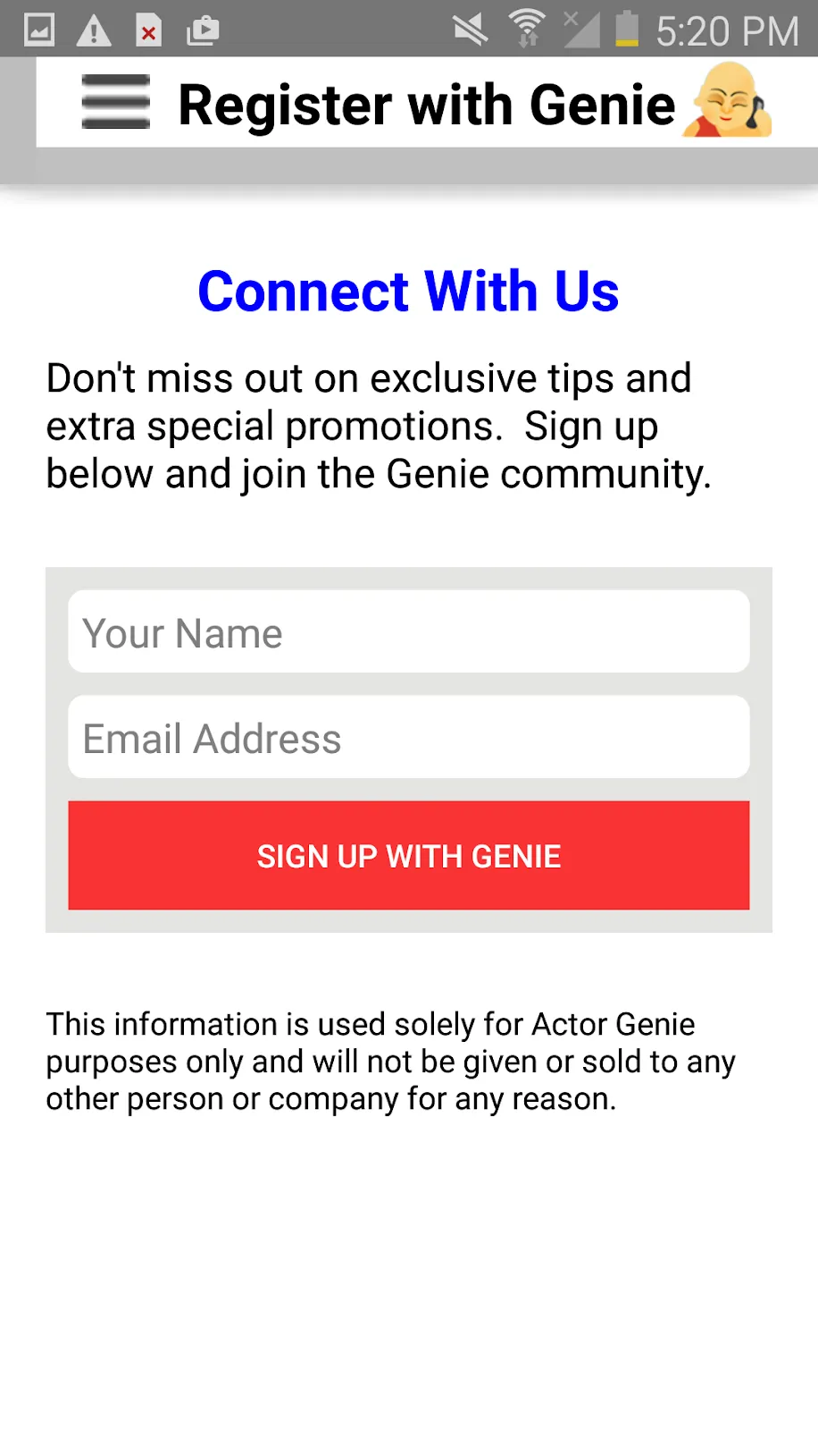 Actor Genie | Indus Appstore | Screenshot