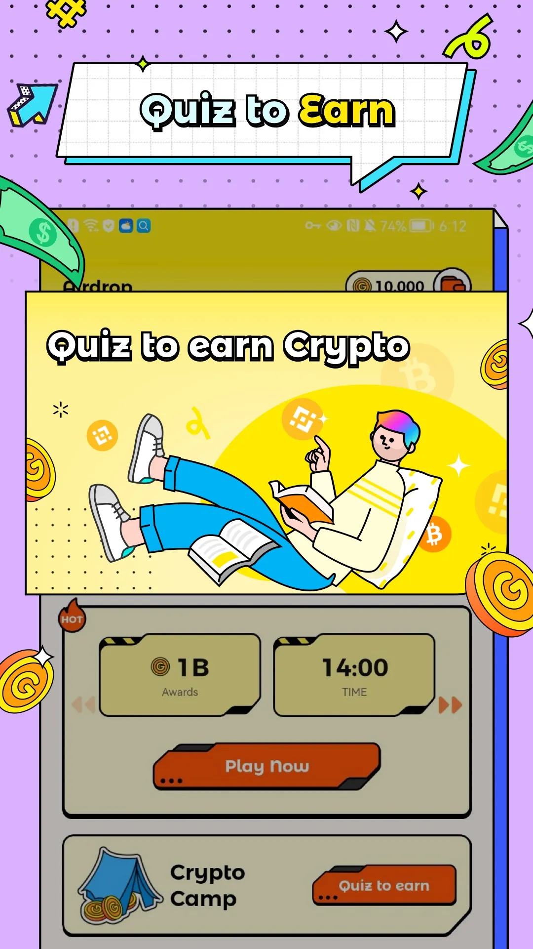 Wild Cash | Quiz to Earn | Indus Appstore | Screenshot