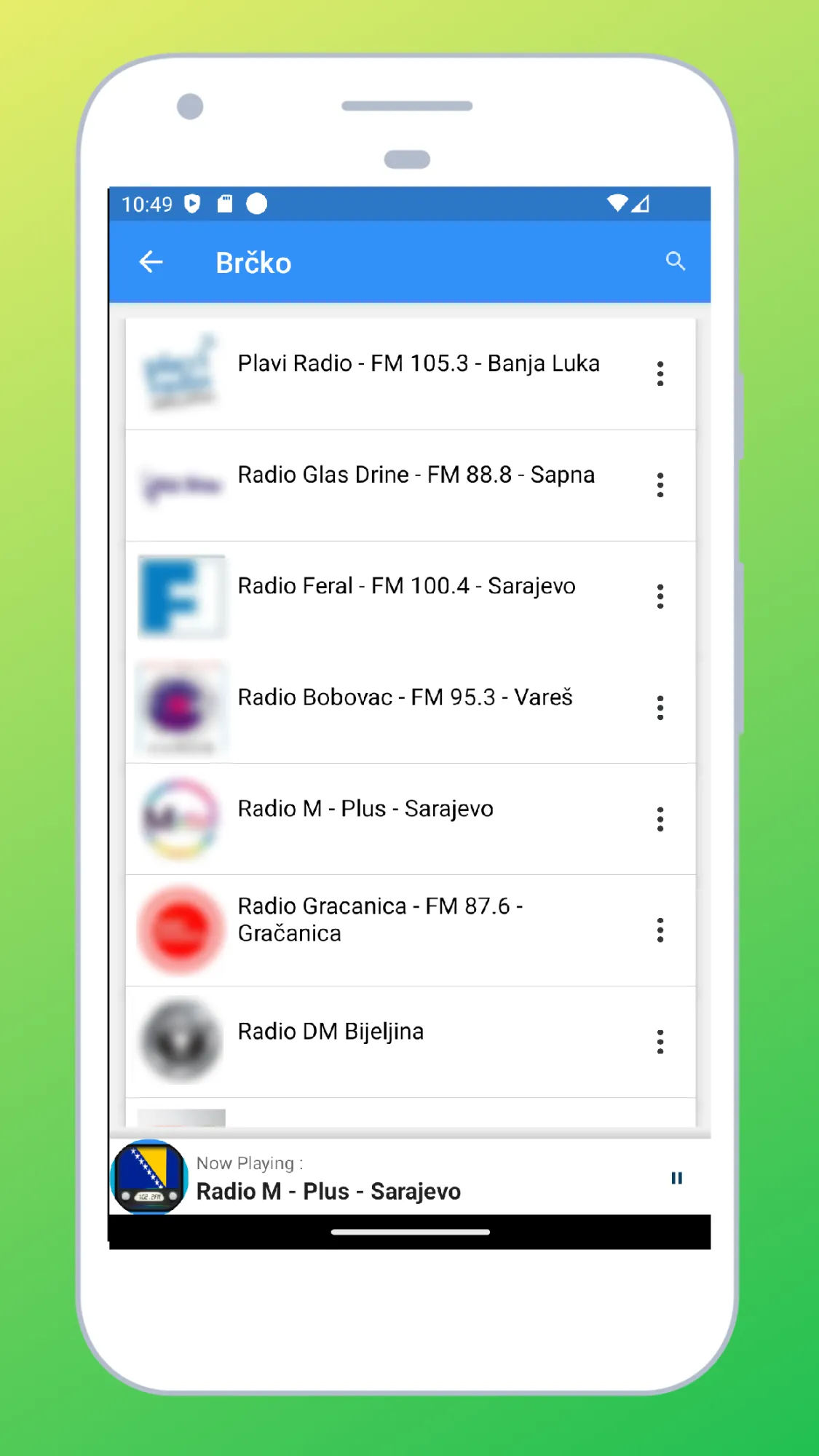 Radio Bosnia and Herzegovina | Indus Appstore | Screenshot