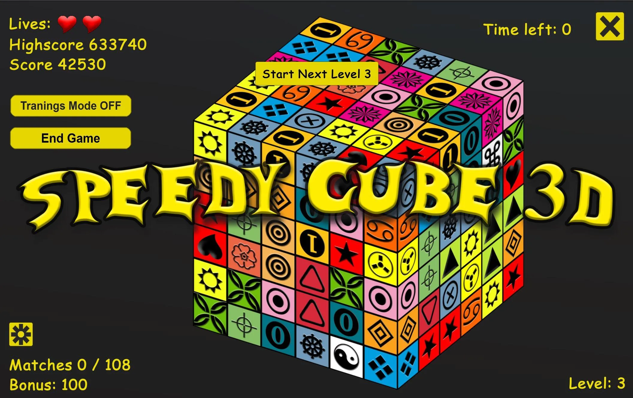 Speedy Cube 3D | Indus Appstore | Screenshot