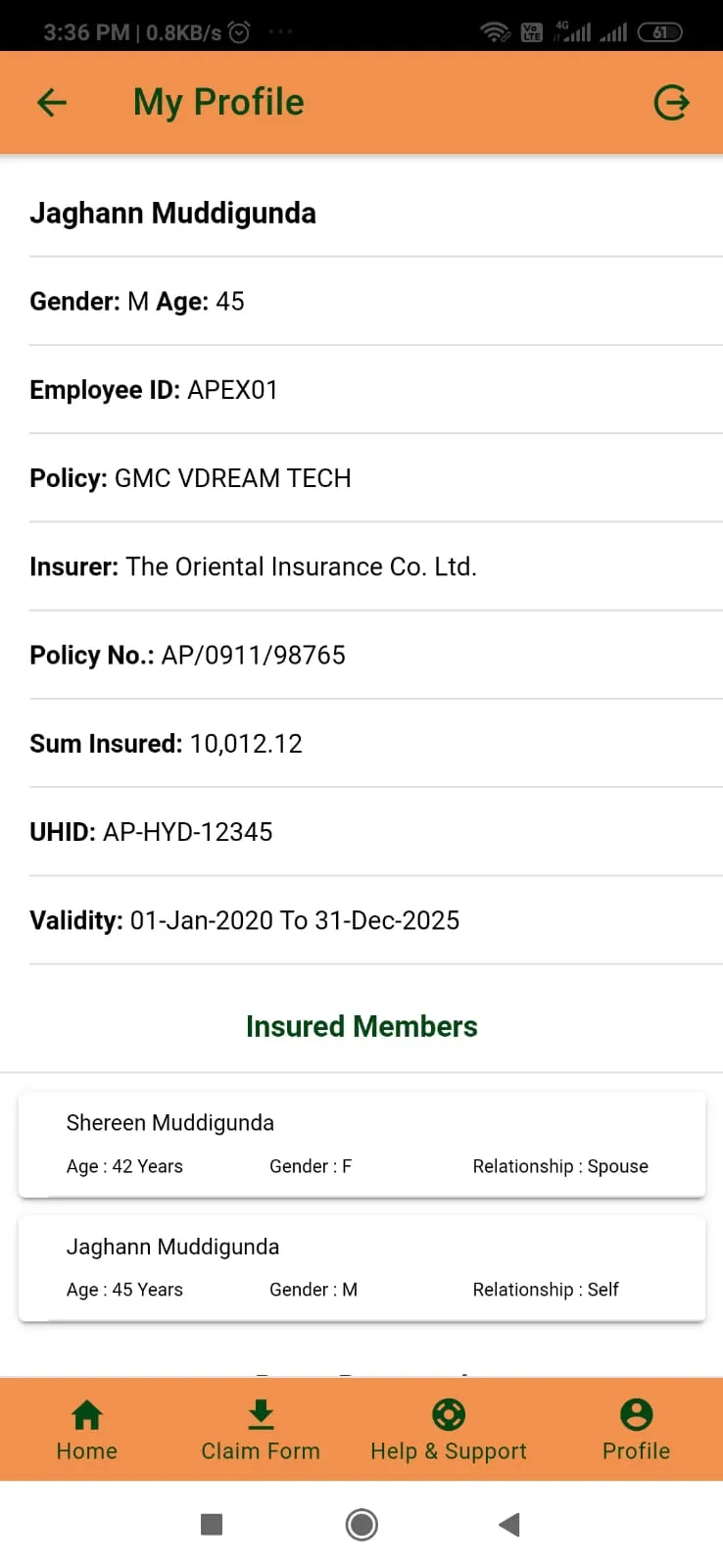 APEX Insurance | Indus Appstore | Screenshot