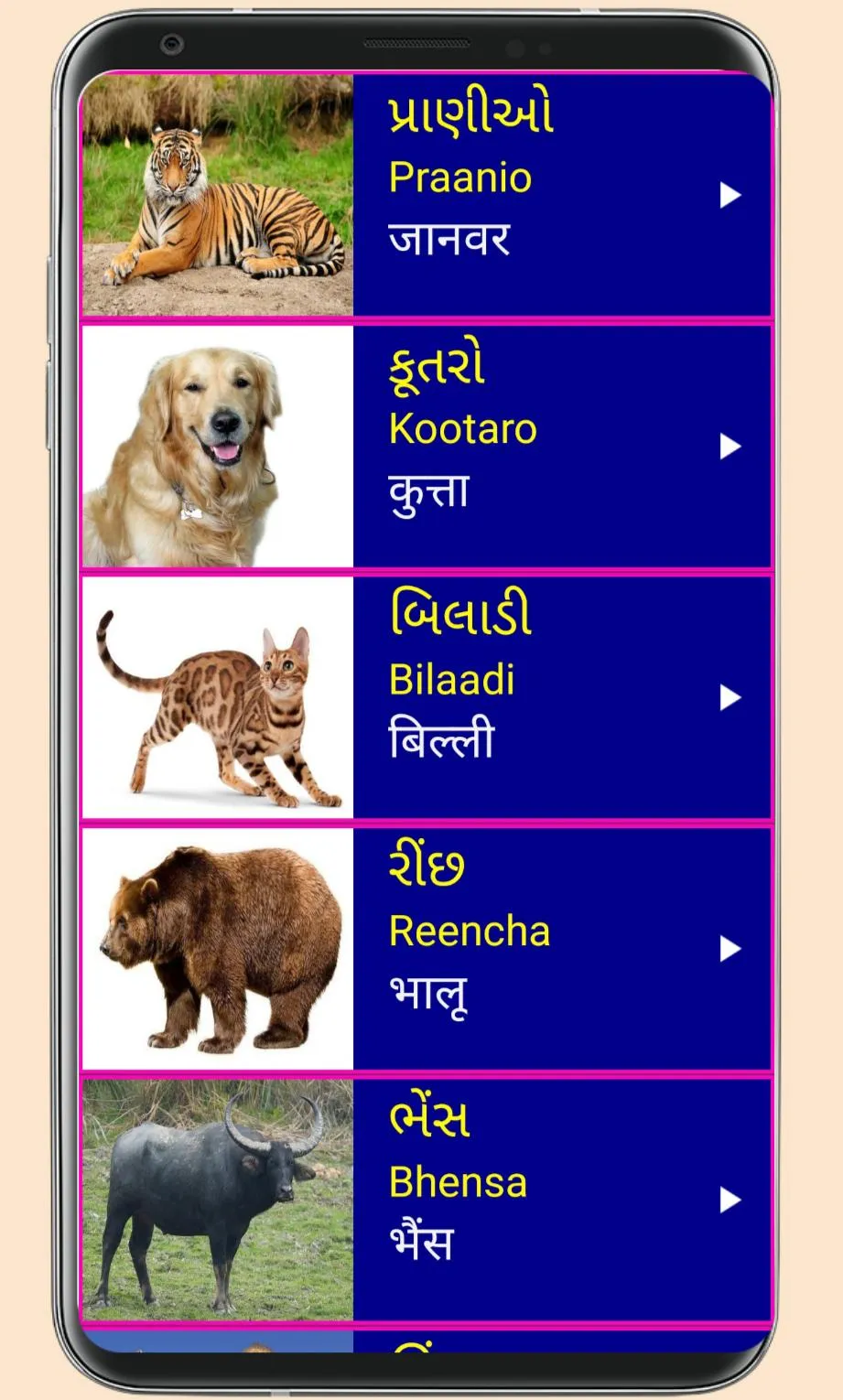 Learn Gujarati From Hindi | Indus Appstore | Screenshot