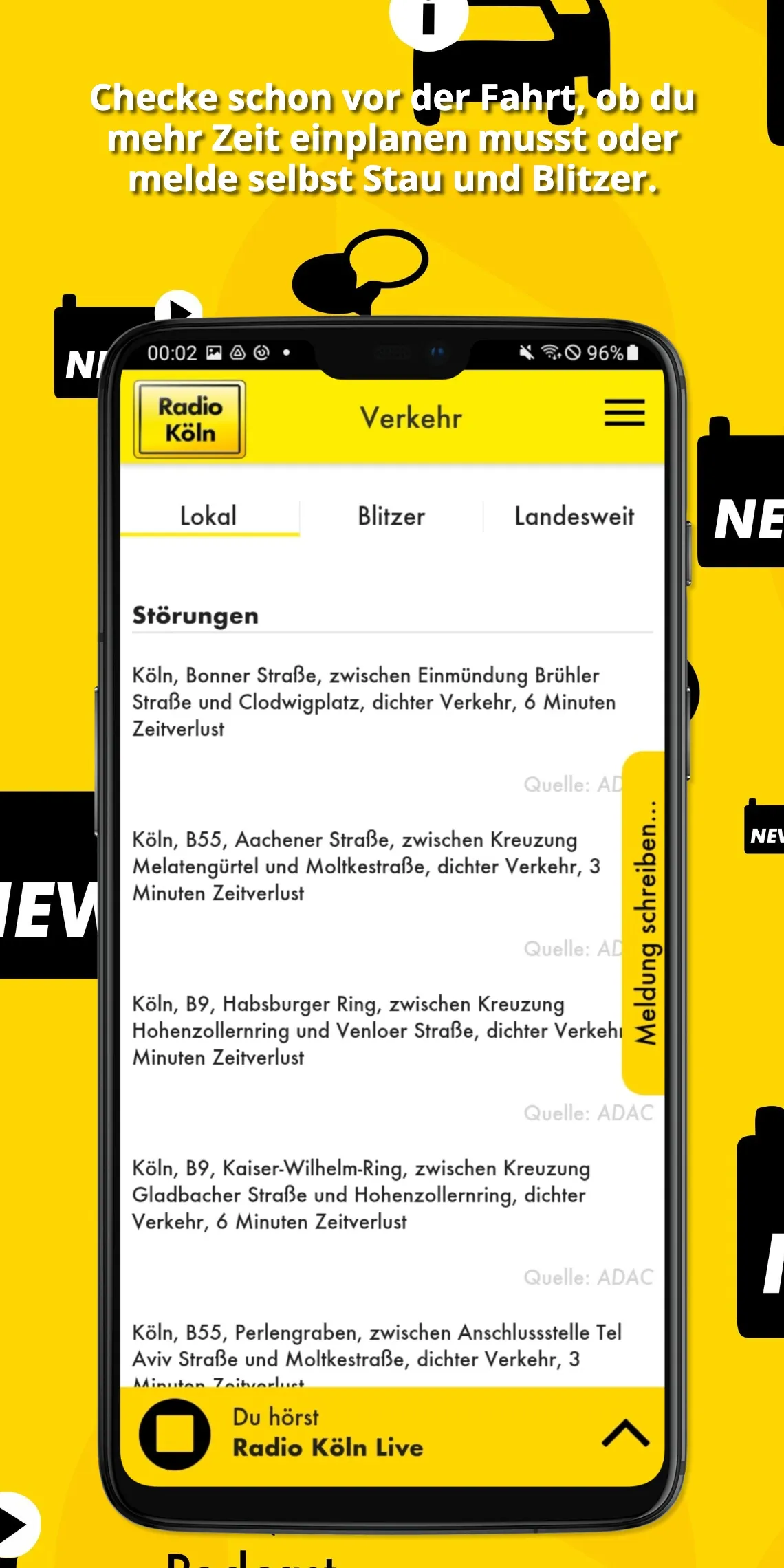 Radio Köln | Indus Appstore | Screenshot