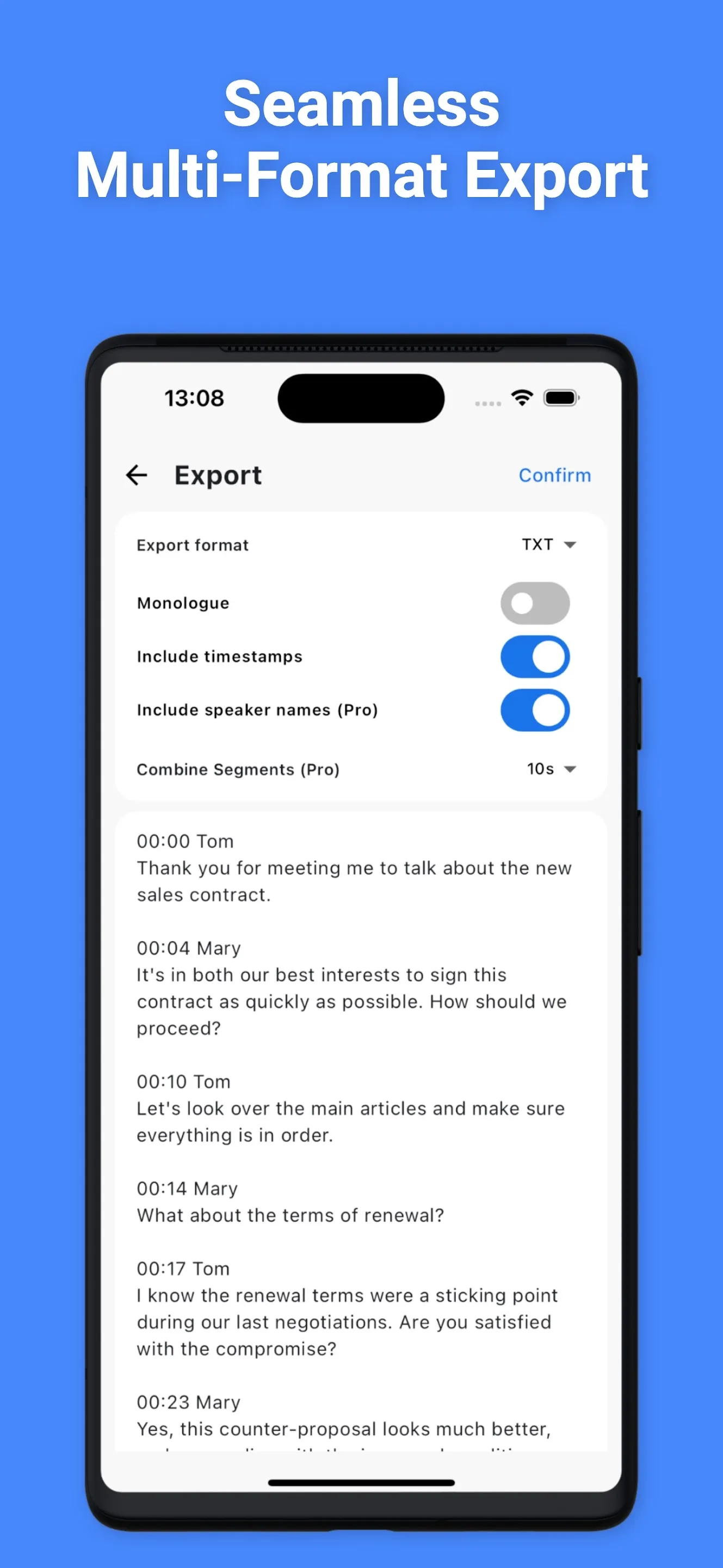 SoundType AI: Speech To Text | Indus Appstore | Screenshot