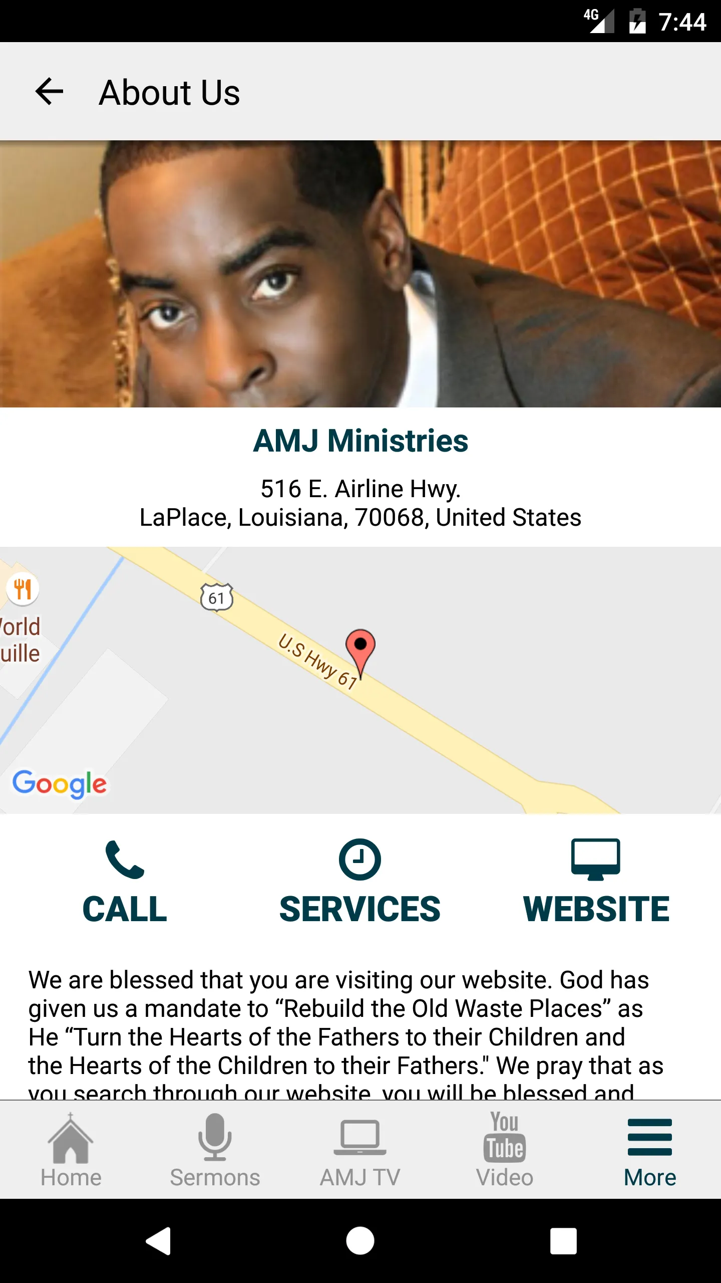 AMJ Ministries | Indus Appstore | Screenshot