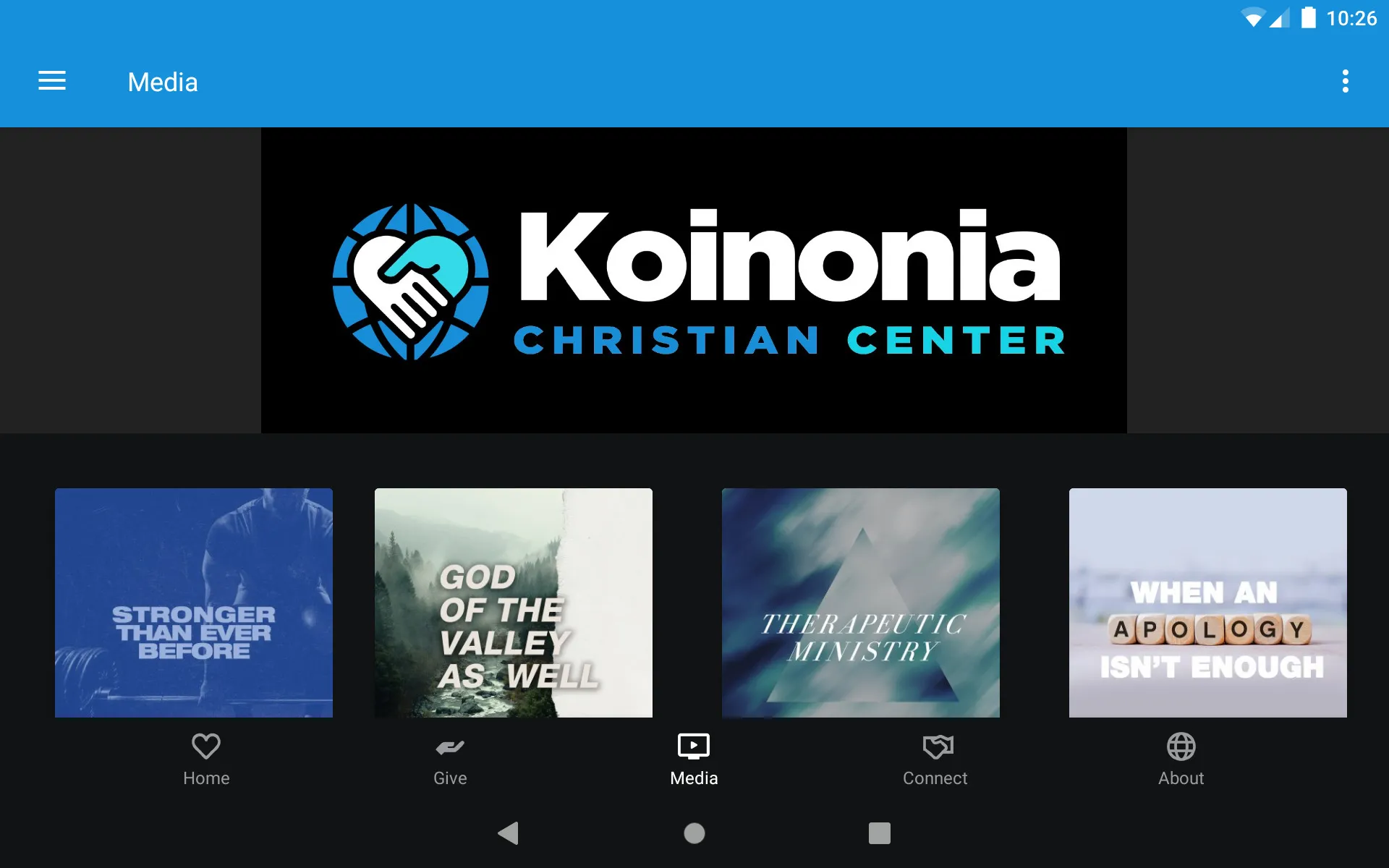 Koinonia Christian Center | Indus Appstore | Screenshot