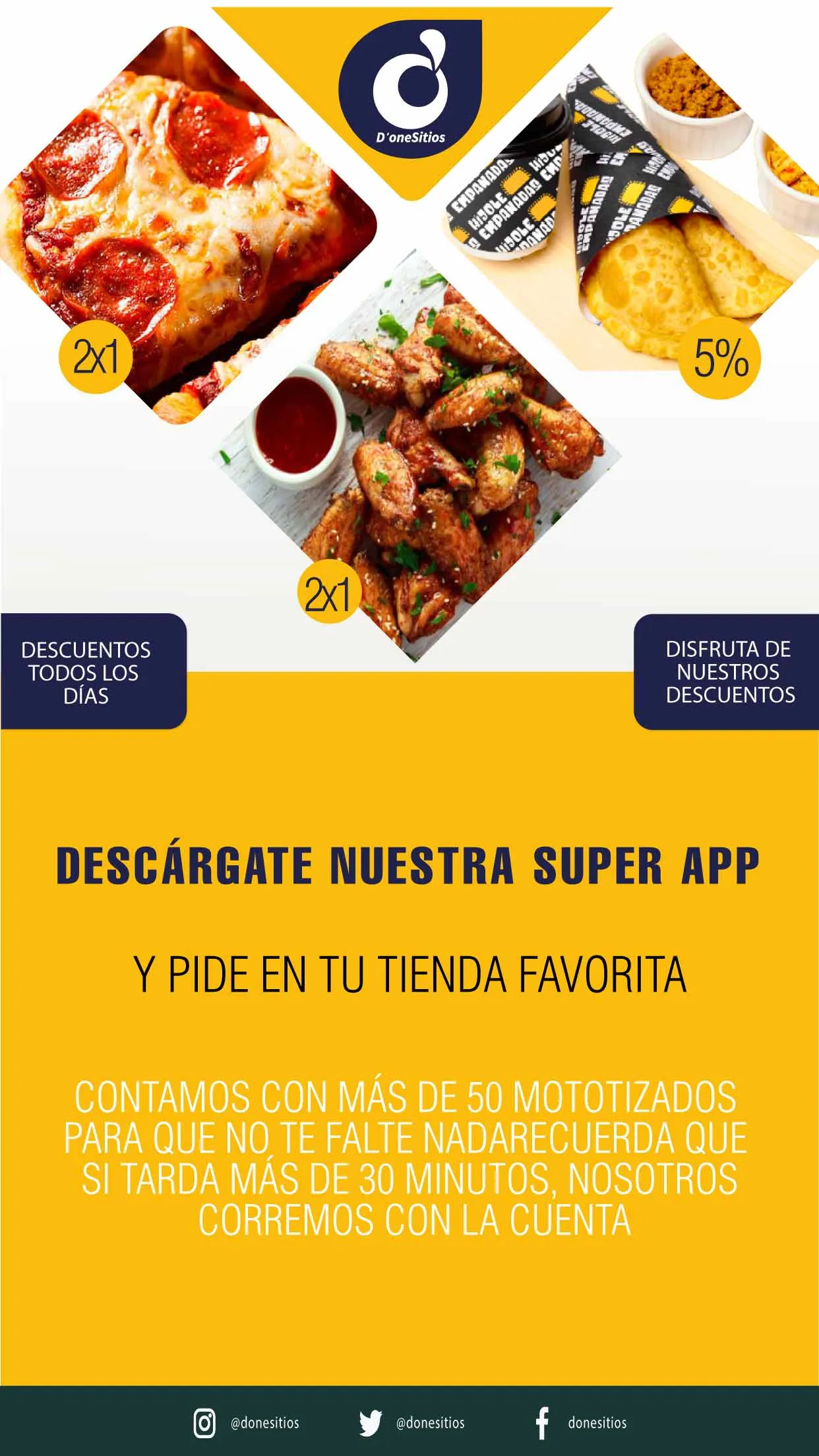 DONESITIOS - comida a domicili | Indus Appstore | Screenshot