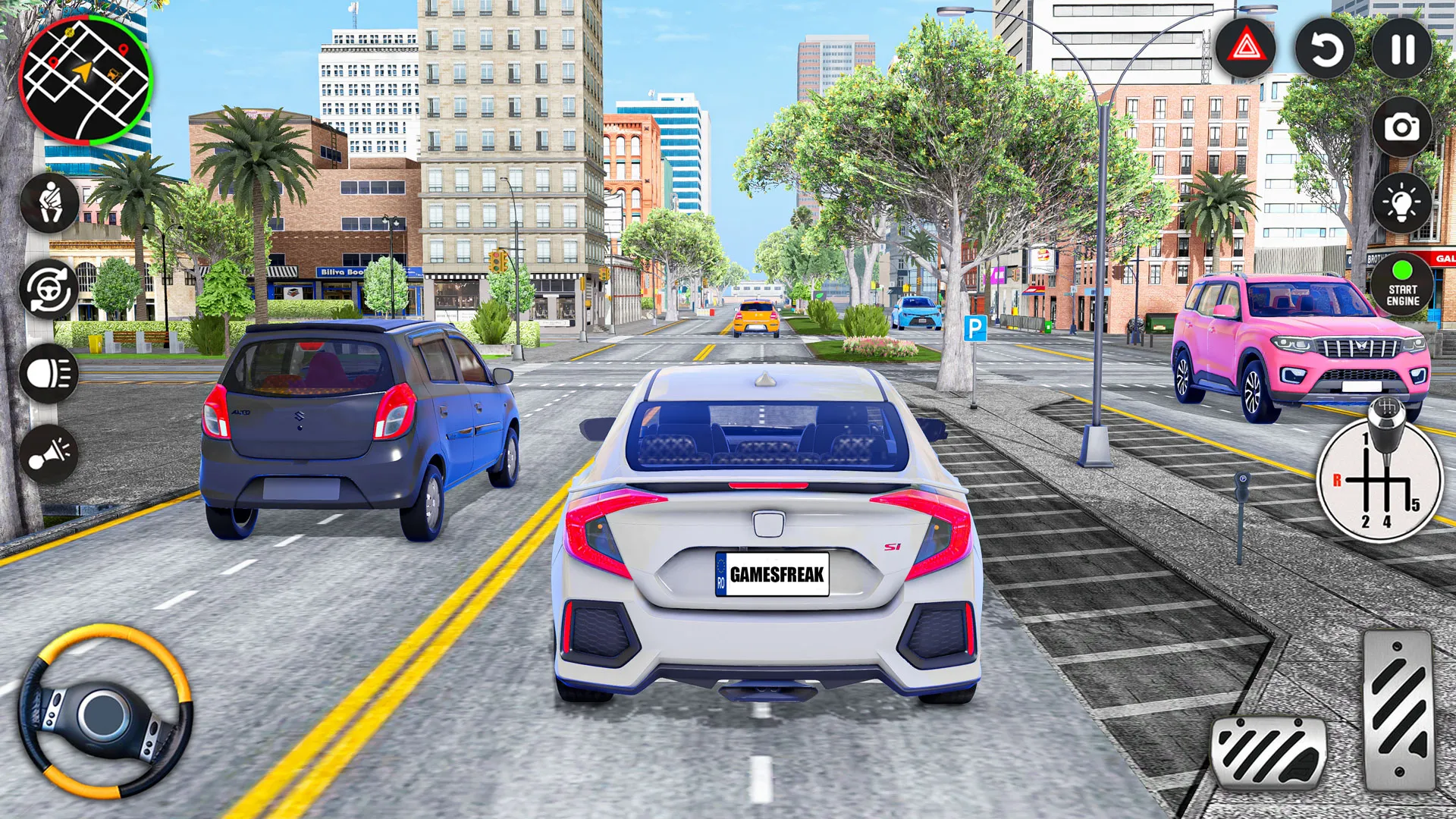 Indian Cars Driving 3D Games | Indus Appstore | Screenshot