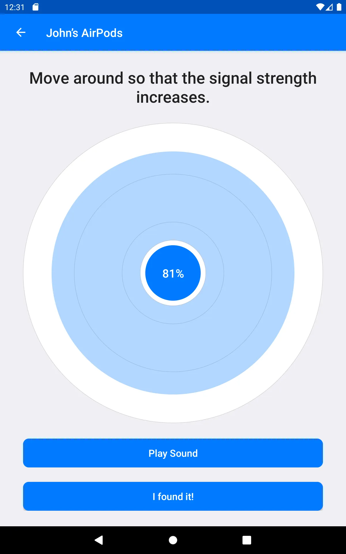 Wunderfind: Find Lost Device | Indus Appstore | Screenshot