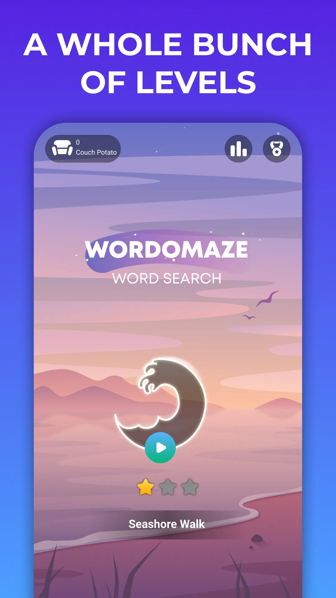 Wordomaze - Word Search Puzzle | Indus Appstore | Screenshot