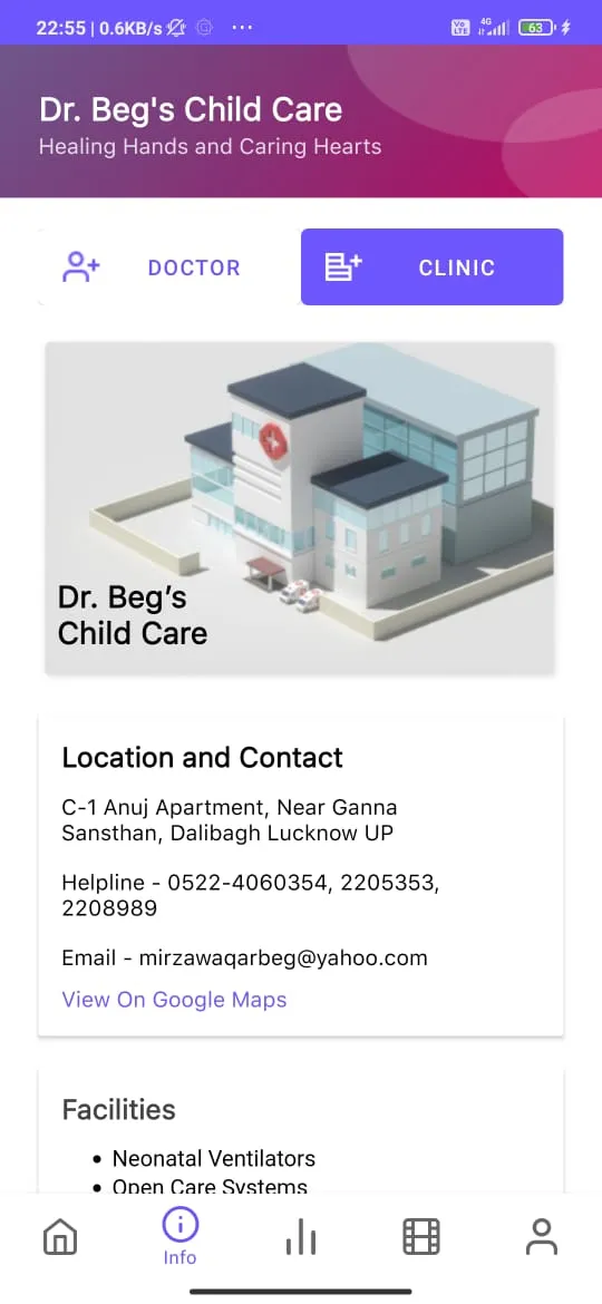 Dr Beg's Child Care | Indus Appstore | Screenshot