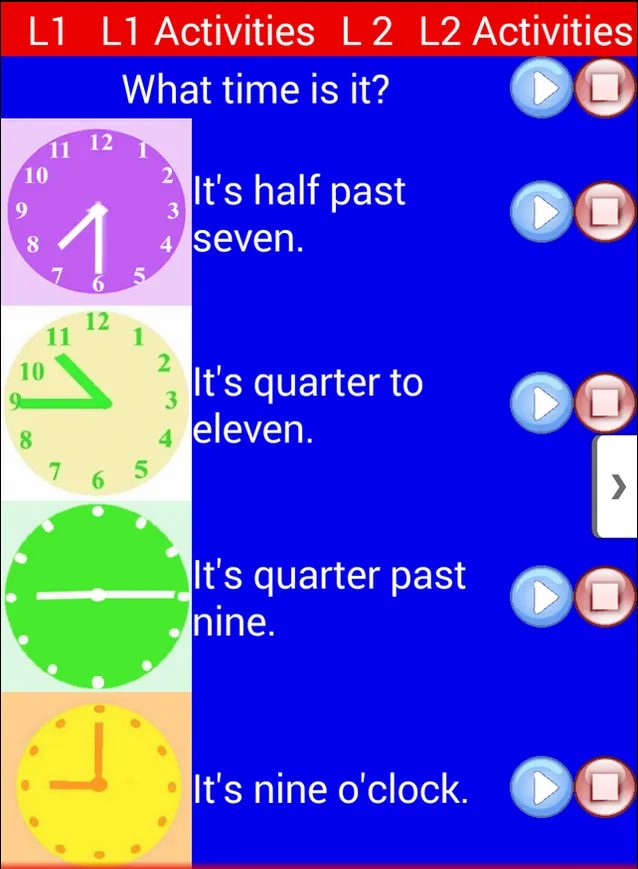 Telling the Time | Indus Appstore | Screenshot