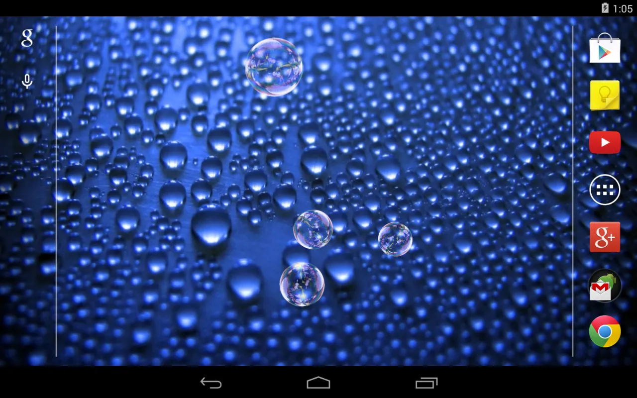 Water drops Live Wallpaper | Indus Appstore | Screenshot