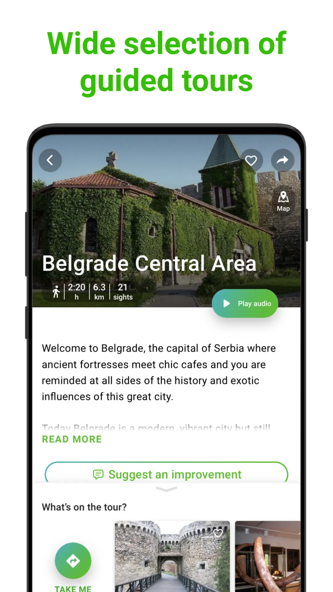 Belgrade Tour Guide:SmartGuide | Indus Appstore | Screenshot