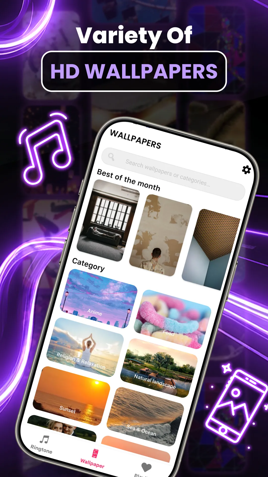 Phone Ringtone & HD Wallpapers | Indus Appstore | Screenshot