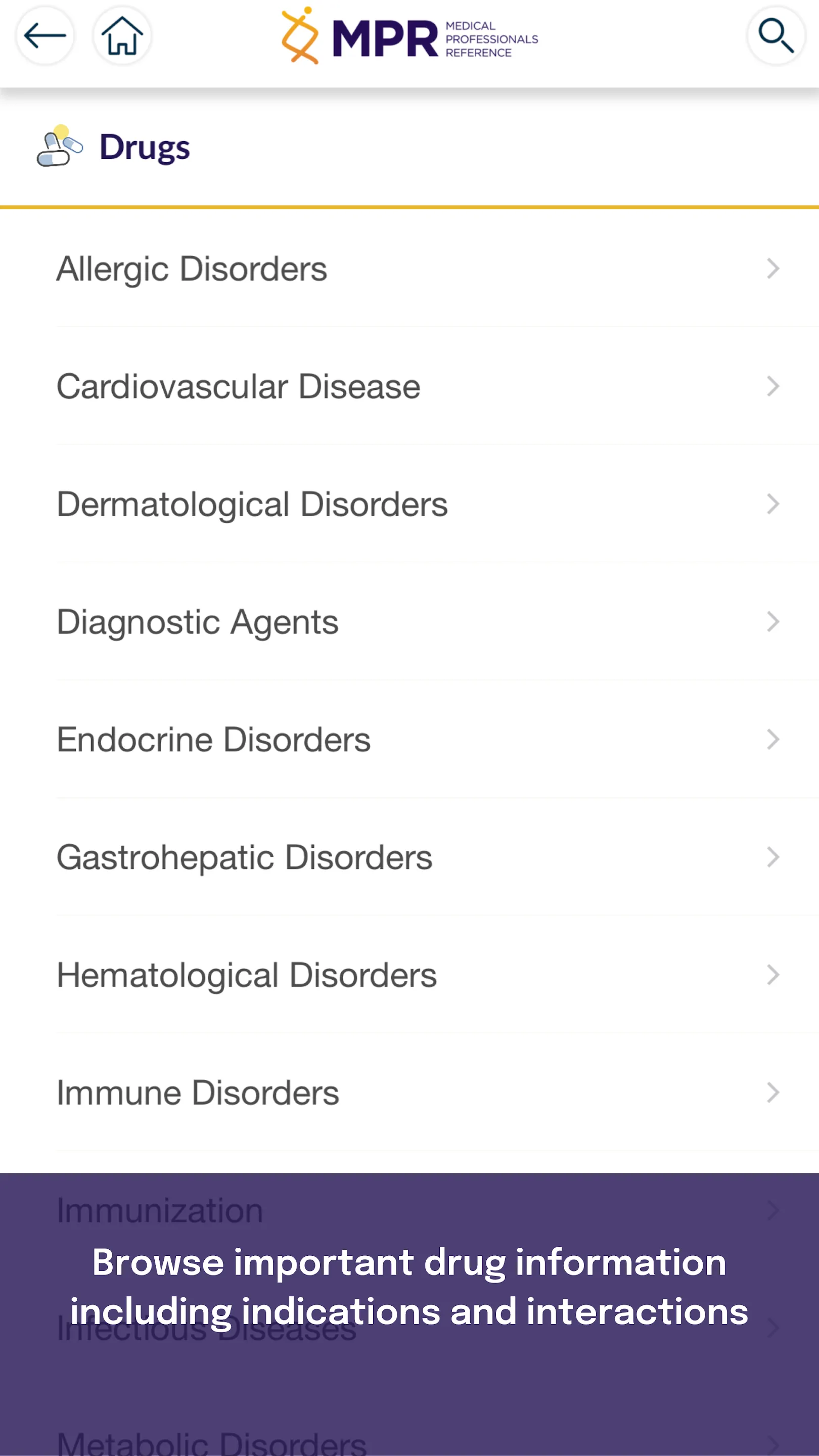 MPR Drug and Medical Guide | Indus Appstore | Screenshot