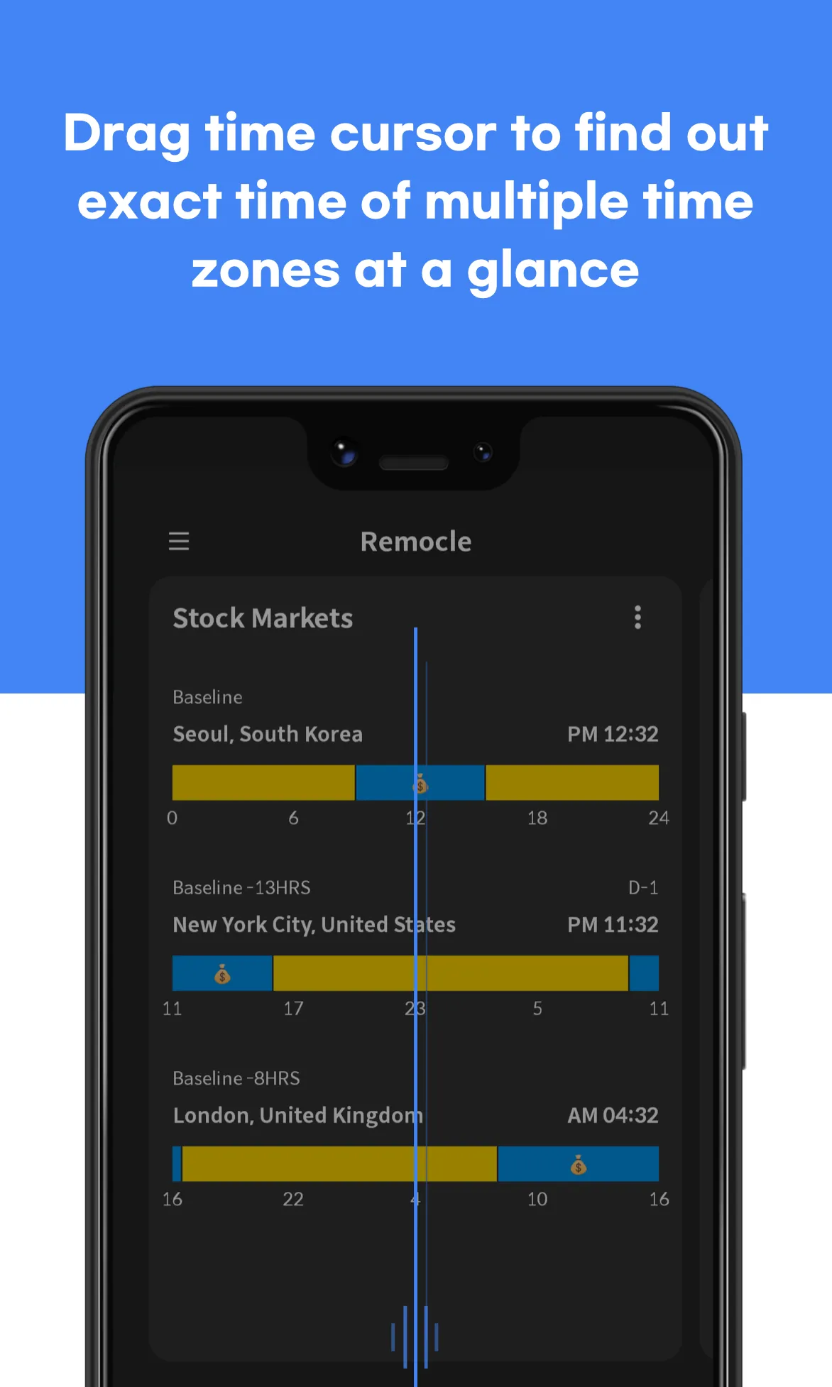 Remocle - Timezone Visualizer | Indus Appstore | Screenshot