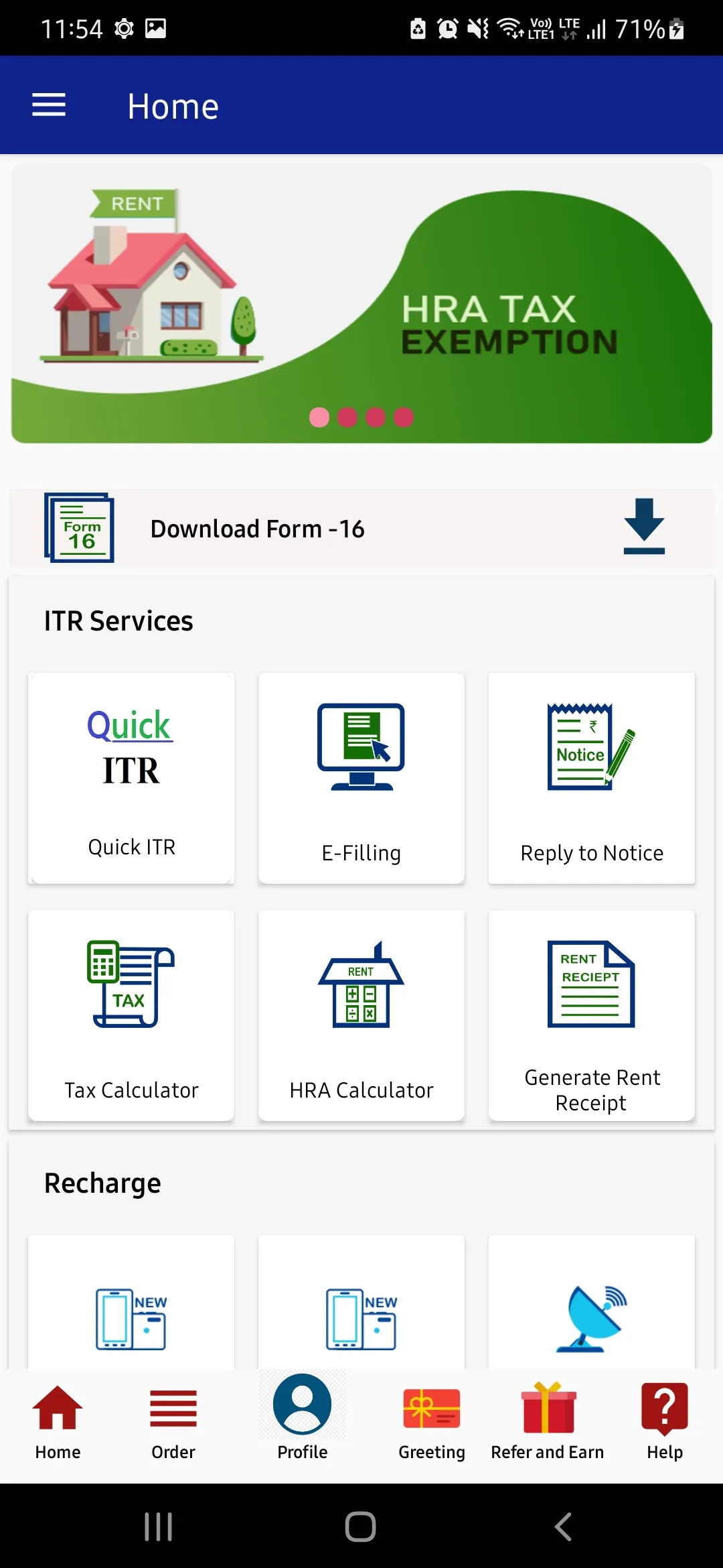 ITR Mantra | Indus Appstore | Screenshot