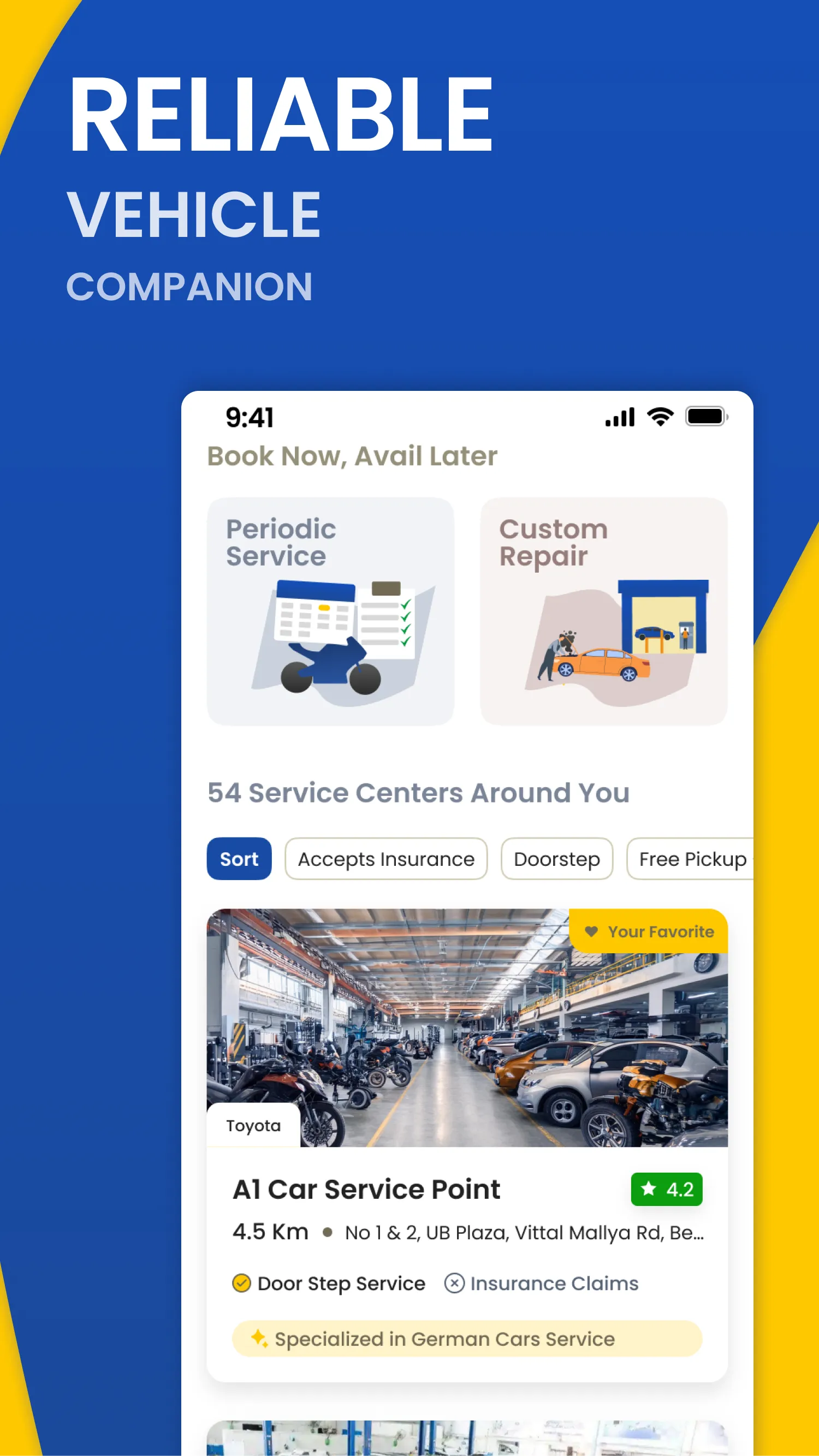Blue Wheel - The Vehicle App | Indus Appstore | Screenshot
