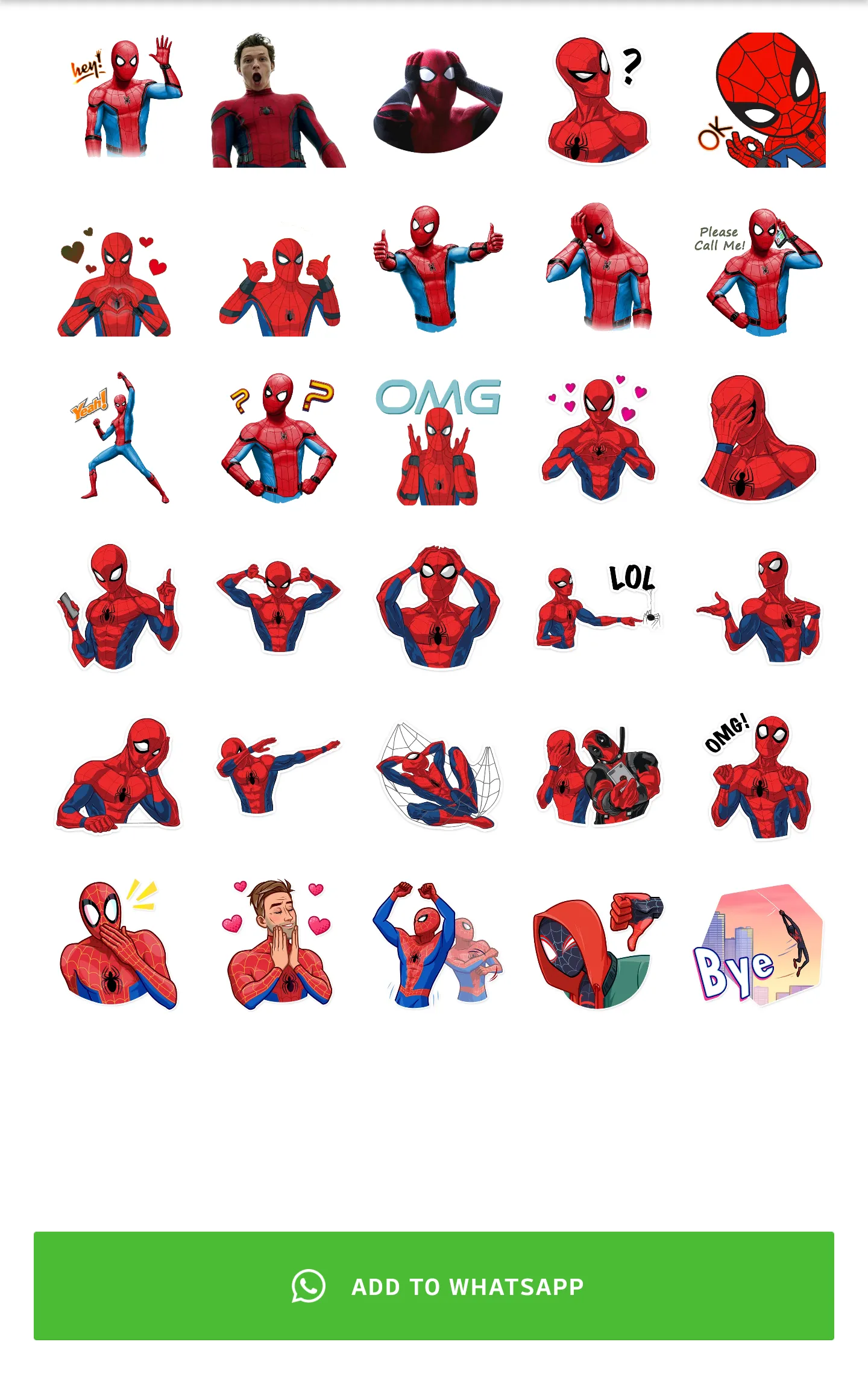 Superhero Stickers - WASticker | Indus Appstore | Screenshot