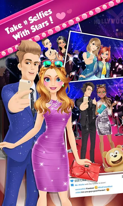 Hollywood Star Selfie Party | Indus Appstore | Screenshot