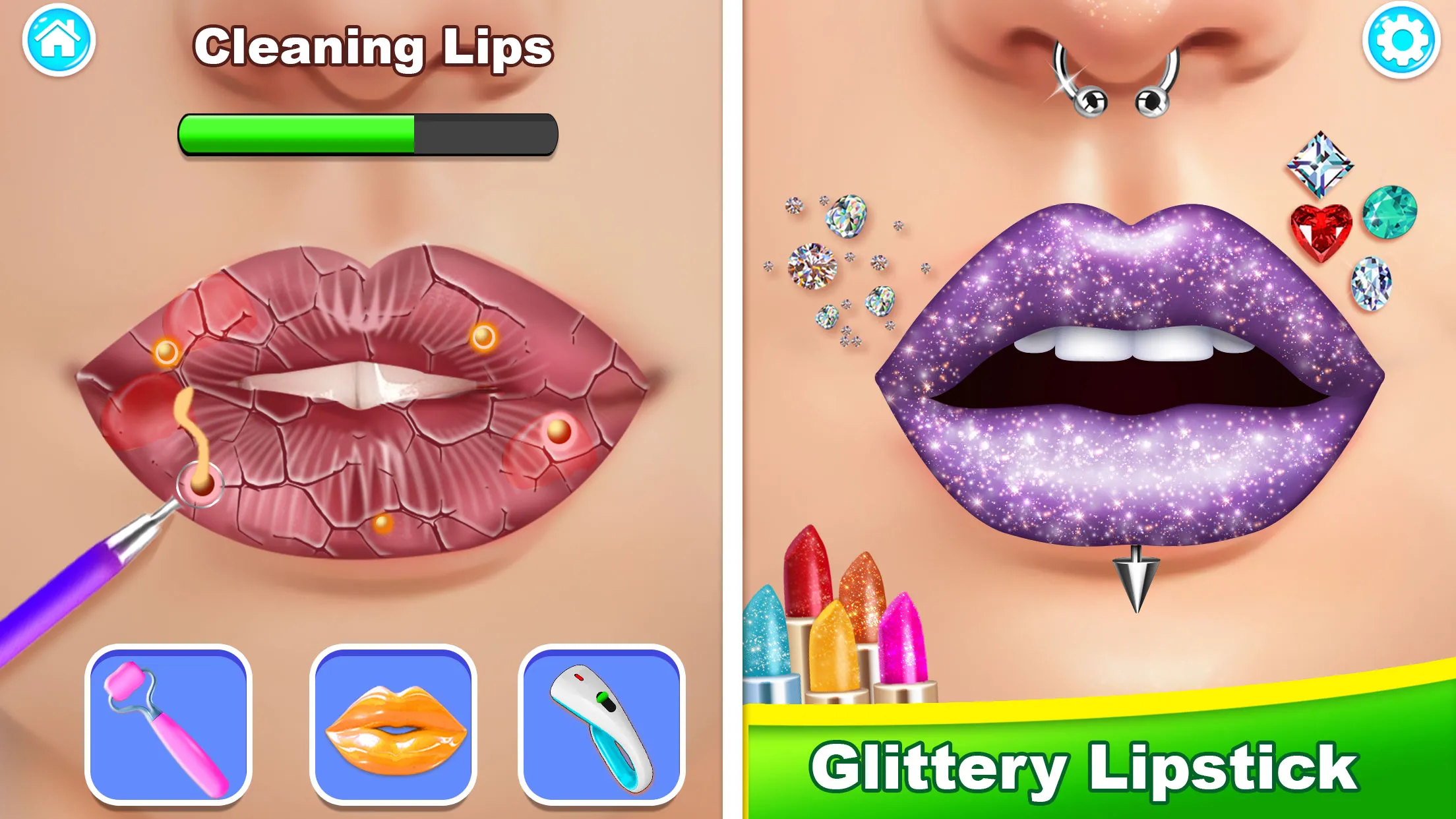 Lip Art Salon: DIY Makeup Game | Indus Appstore | Screenshot