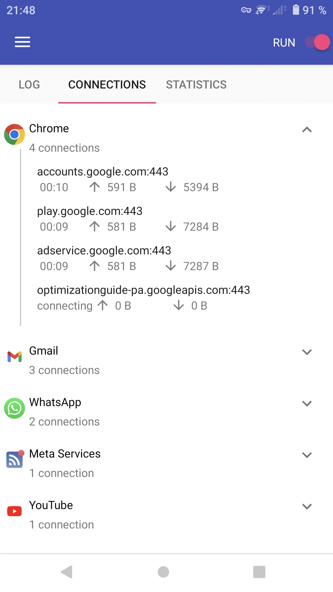 Proxifier | Indus Appstore | Screenshot