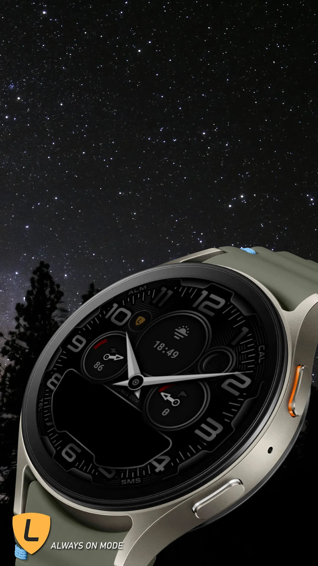 Lihtnes Watch Face 001 | Indus Appstore | Screenshot