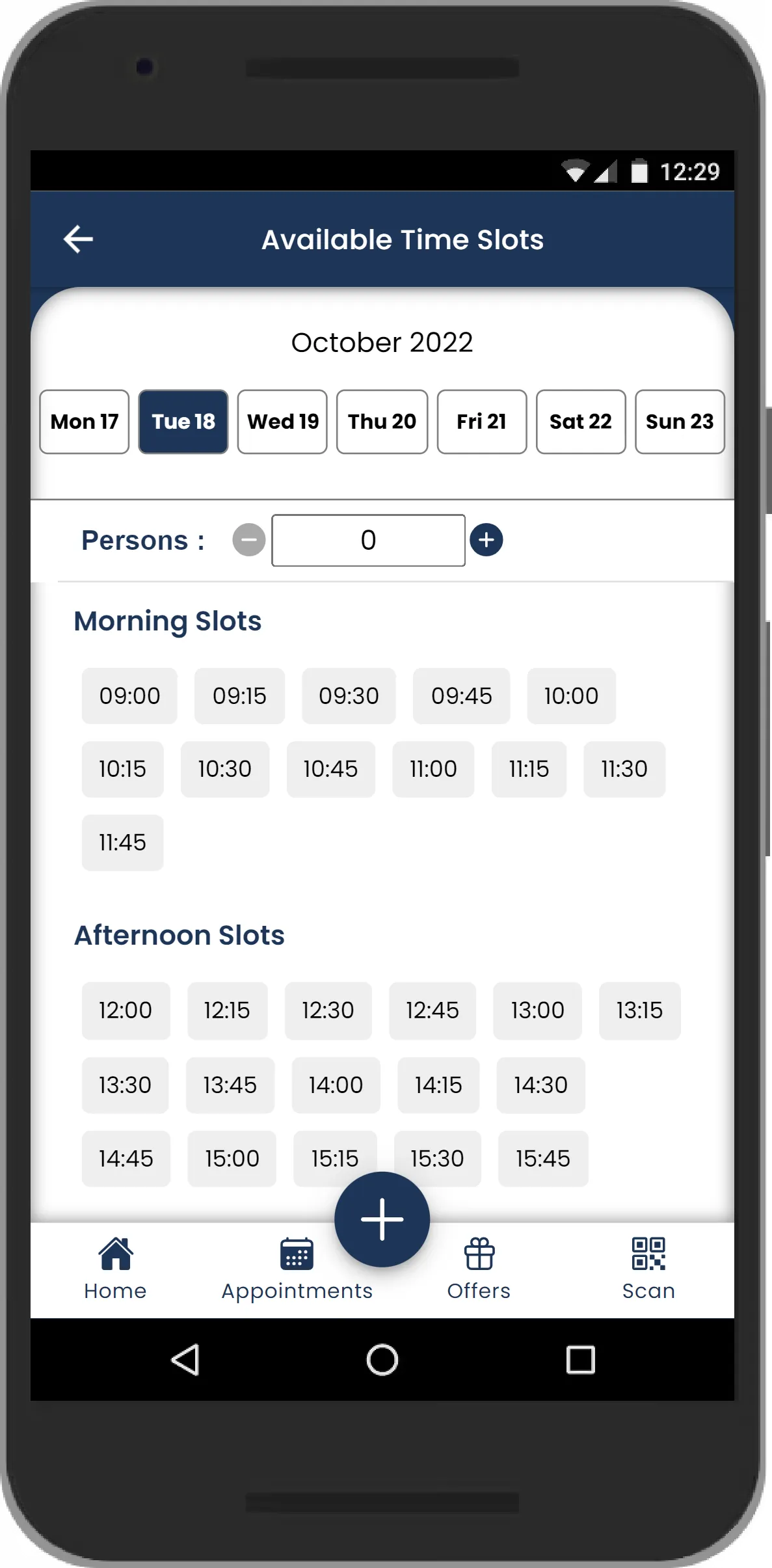 whizzQ - Realtime Booking App | Indus Appstore | Screenshot