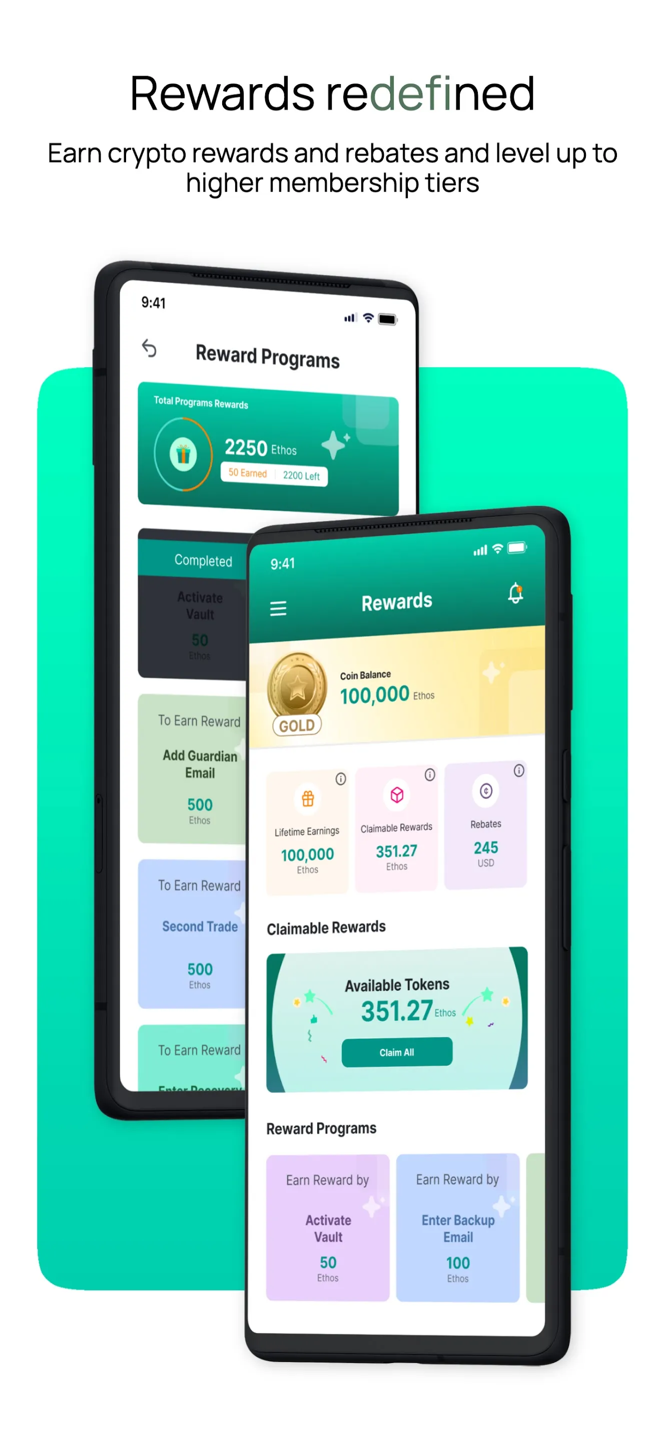 Ethos Self-Custody Vault | Indus Appstore | Screenshot