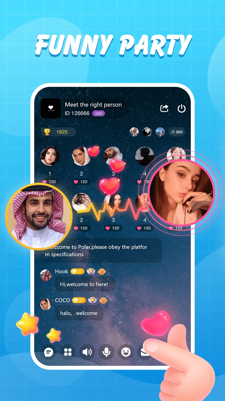 LionsChat-voice chat room | Indus Appstore | Screenshot