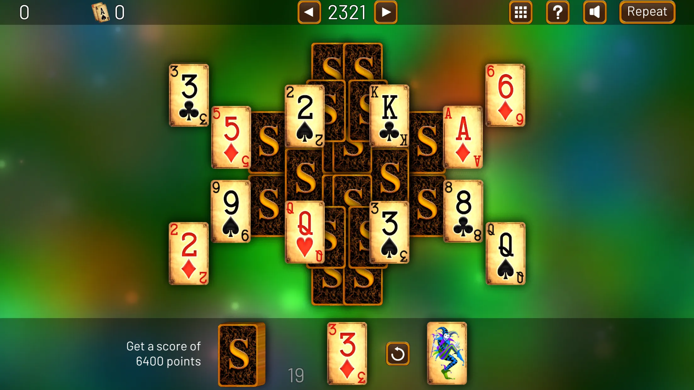 3000 TriPeaks Solitaire Games | Indus Appstore | Screenshot