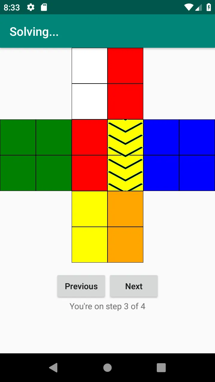 2x2 Pocket Cube Solver 2023 | Indus Appstore | Screenshot