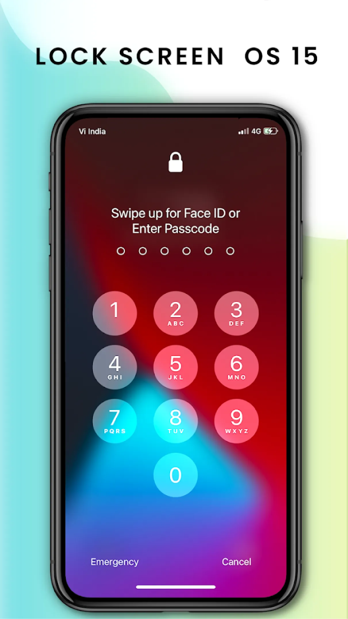 iLock Screen - Phone Lock | Indus Appstore | Screenshot